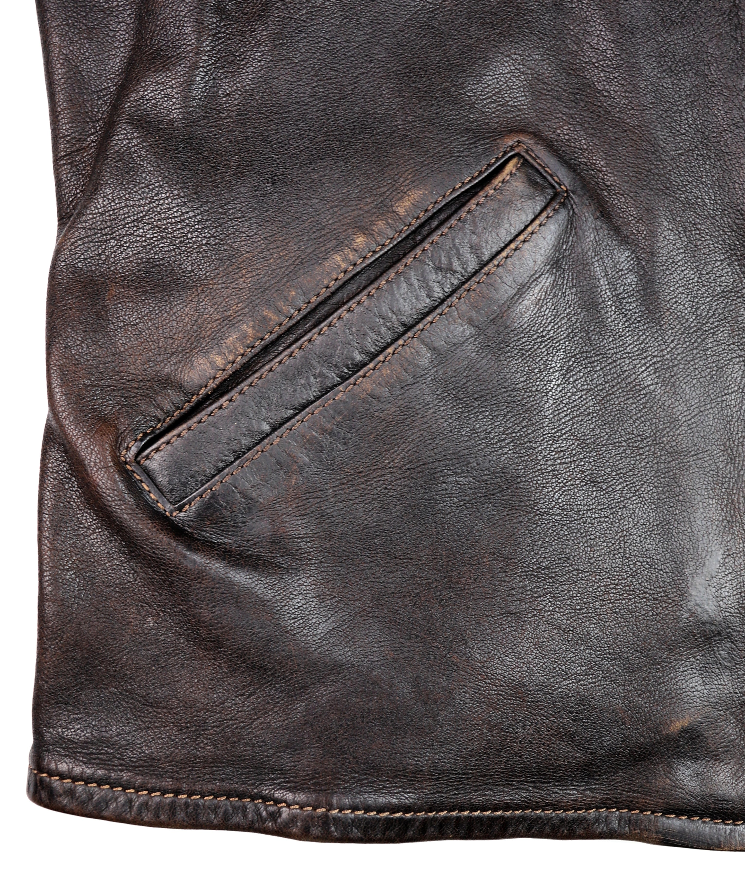 Thedi Memphis Jacket, size XL, Chestnut Bruciato Horsehide