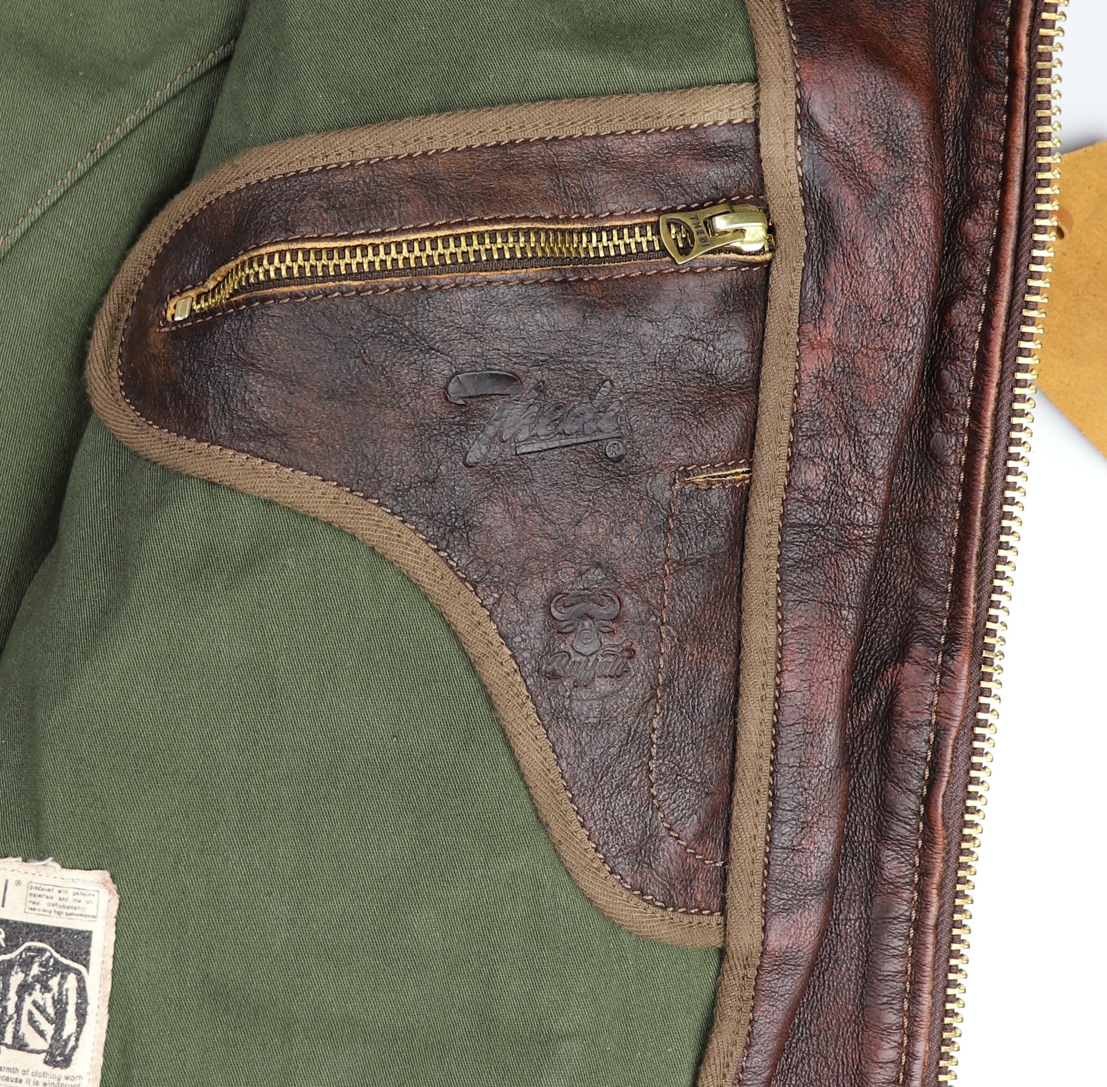 Thedi Memphis Half Belt, size 2XL, Hand Dyed Cocoa Toscano