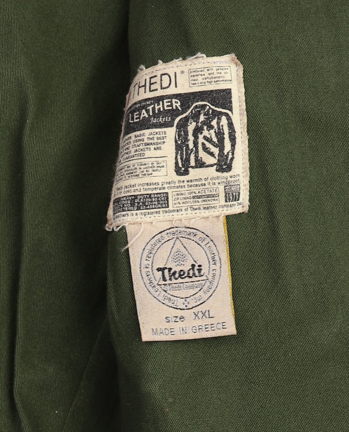 Thedi Memphis Half Belt, size 2XL, Hand Dyed Cocoa Toscano