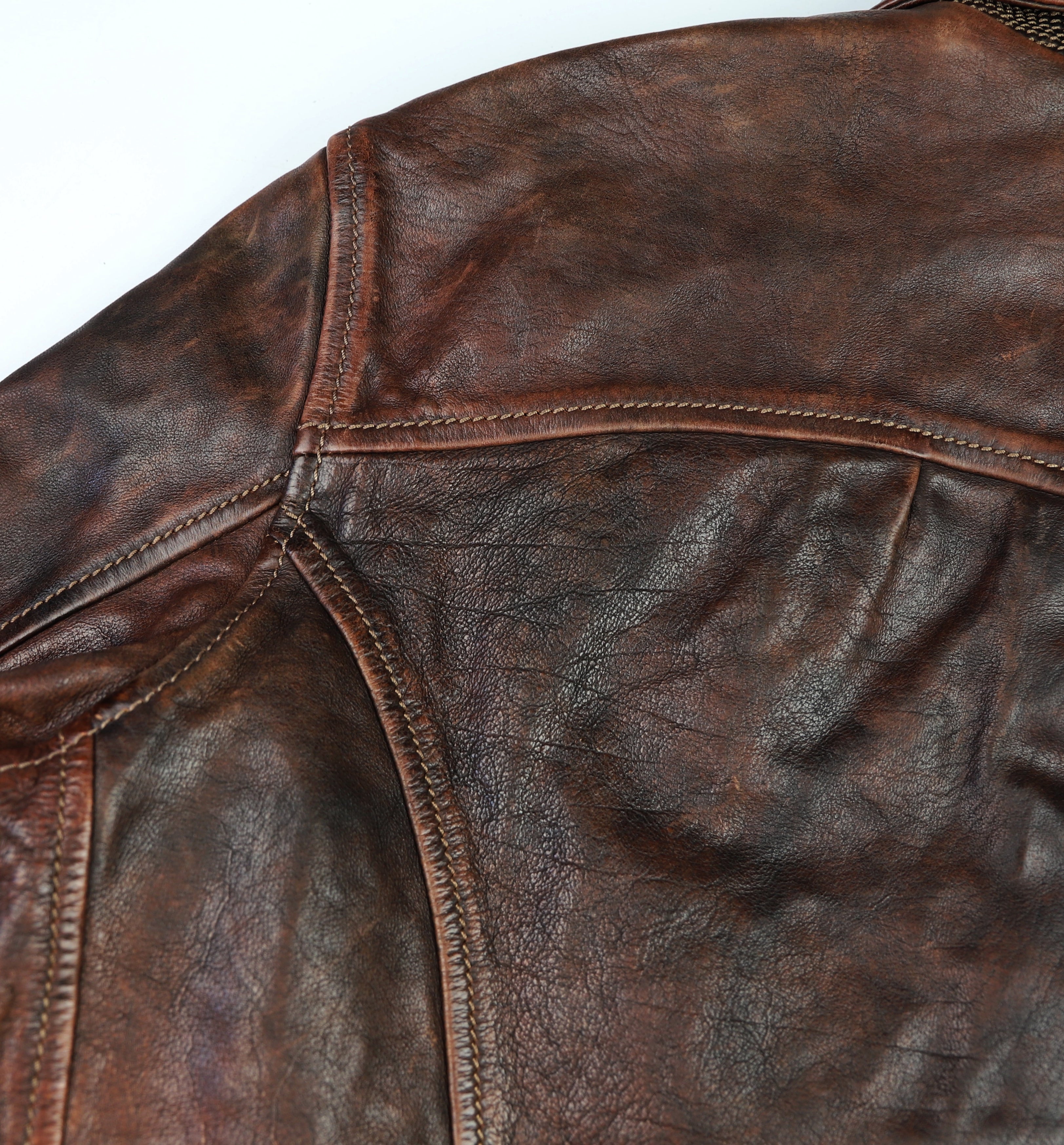 Thedi Memphis Half Belt, size 2XL, Hand Dyed Cocoa Toscano
