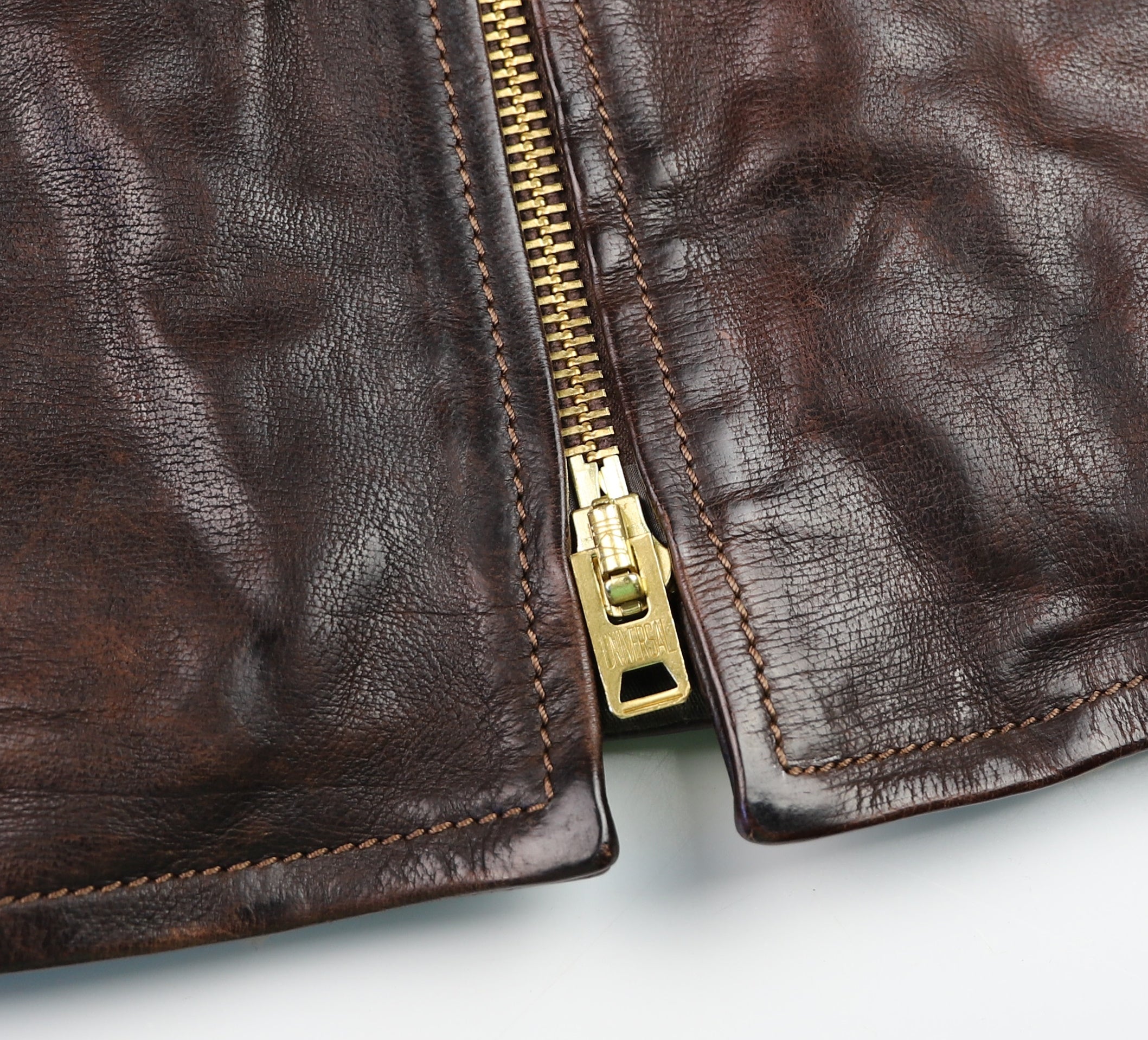 Thedi Memphis Half Belt, size 2XL, Hand Dyed Cocoa Toscano Buffalo