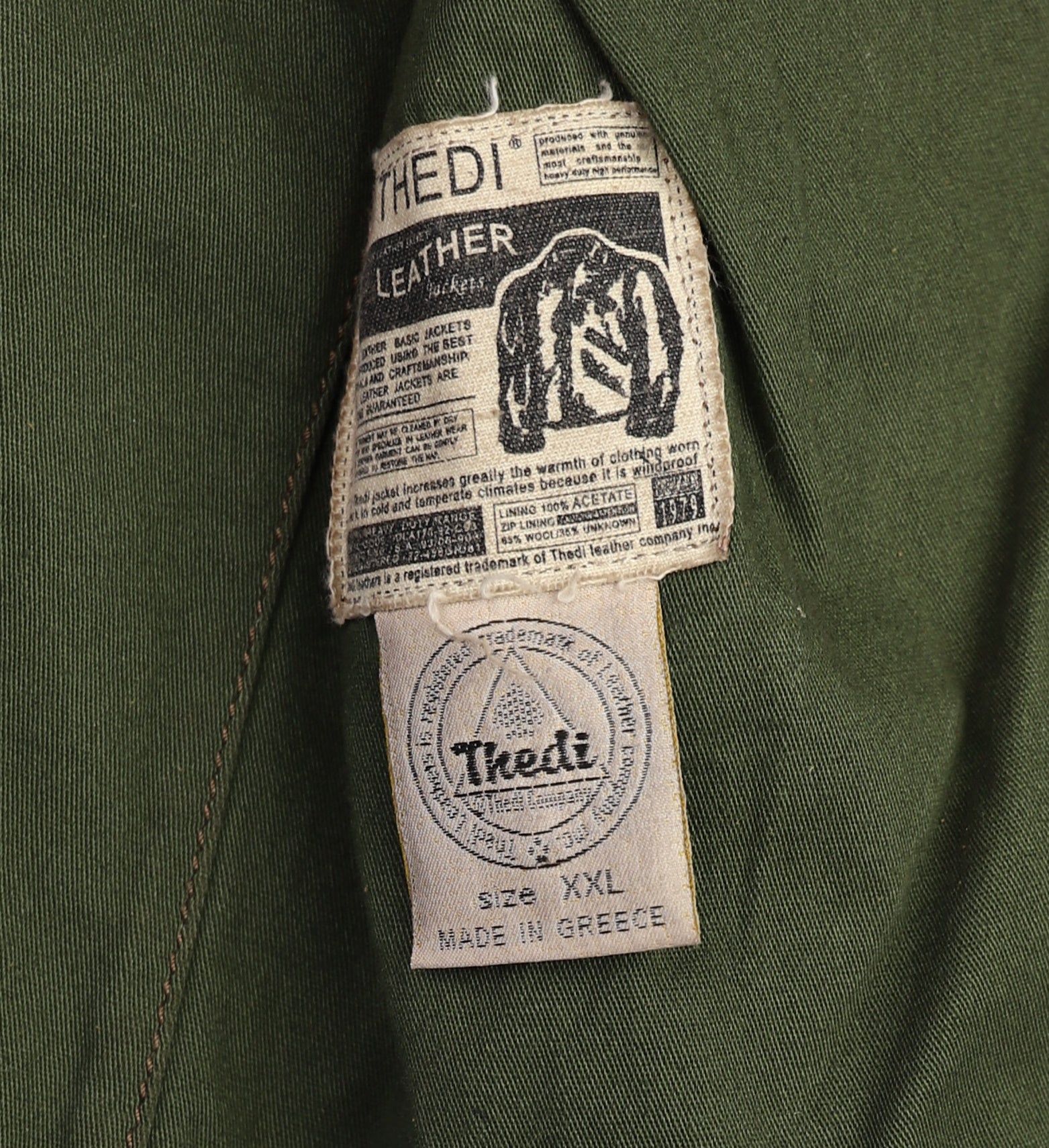 Thedi Memphis Half Belt, size 2XL, Hand Dyed Cocoa Toscano Buffalo