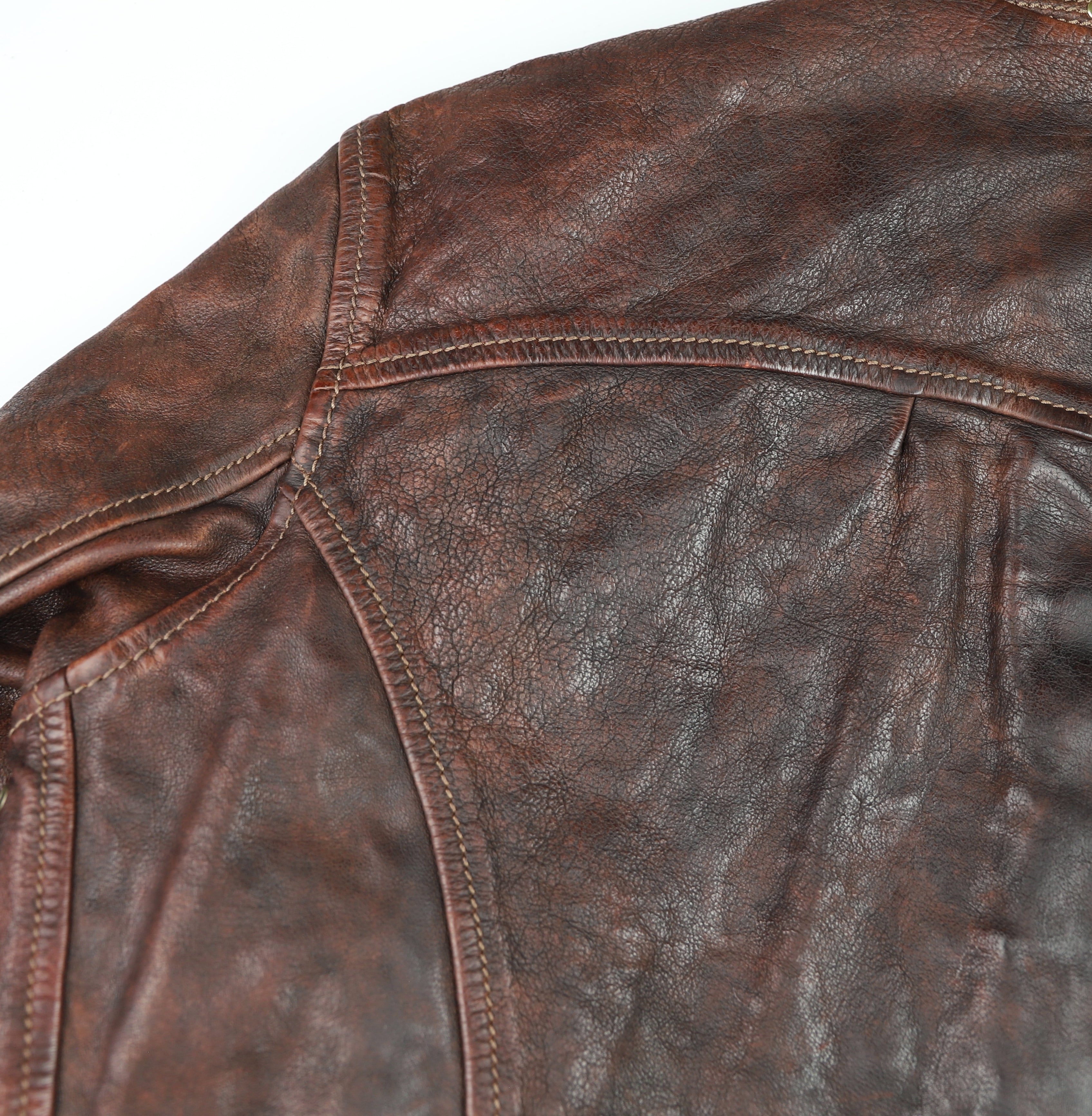 Thedi Memphis Half Belt, size 3XL, Hand Dyed Cocoa Toscano