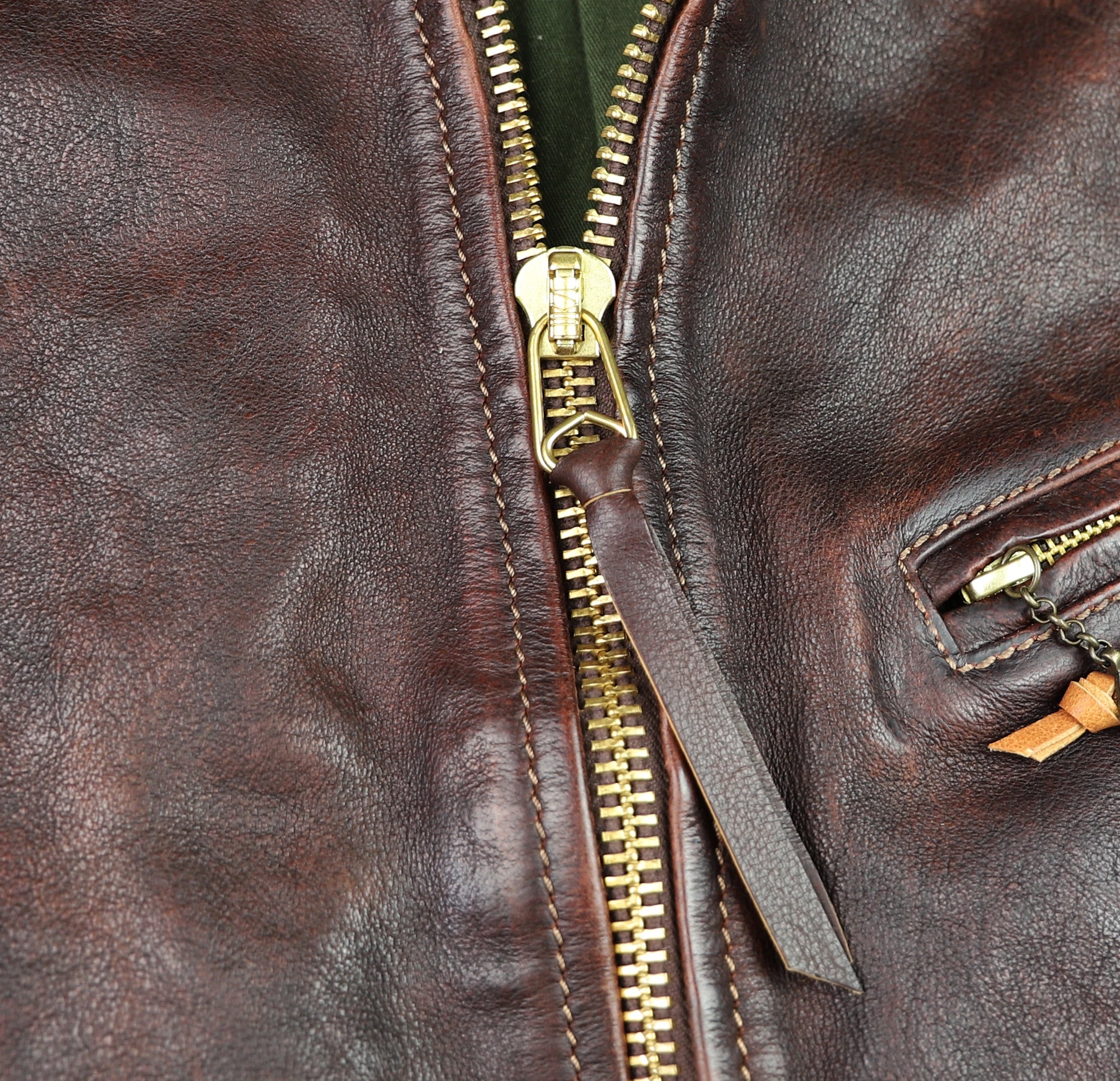 Thedi Memphis Half Belt, size 4XL, Hand Dyed Cocoa Toscano