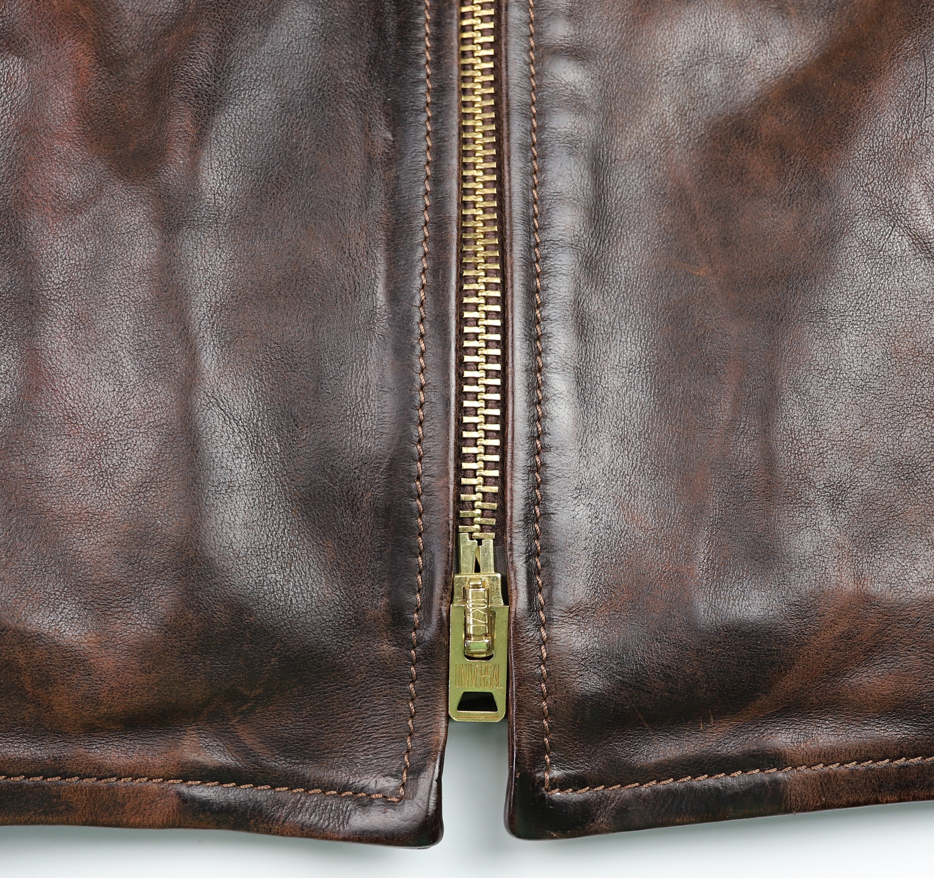 Thedi Memphis Half Belt, size 5XL, Hand Dyed Cocoa Buffalo