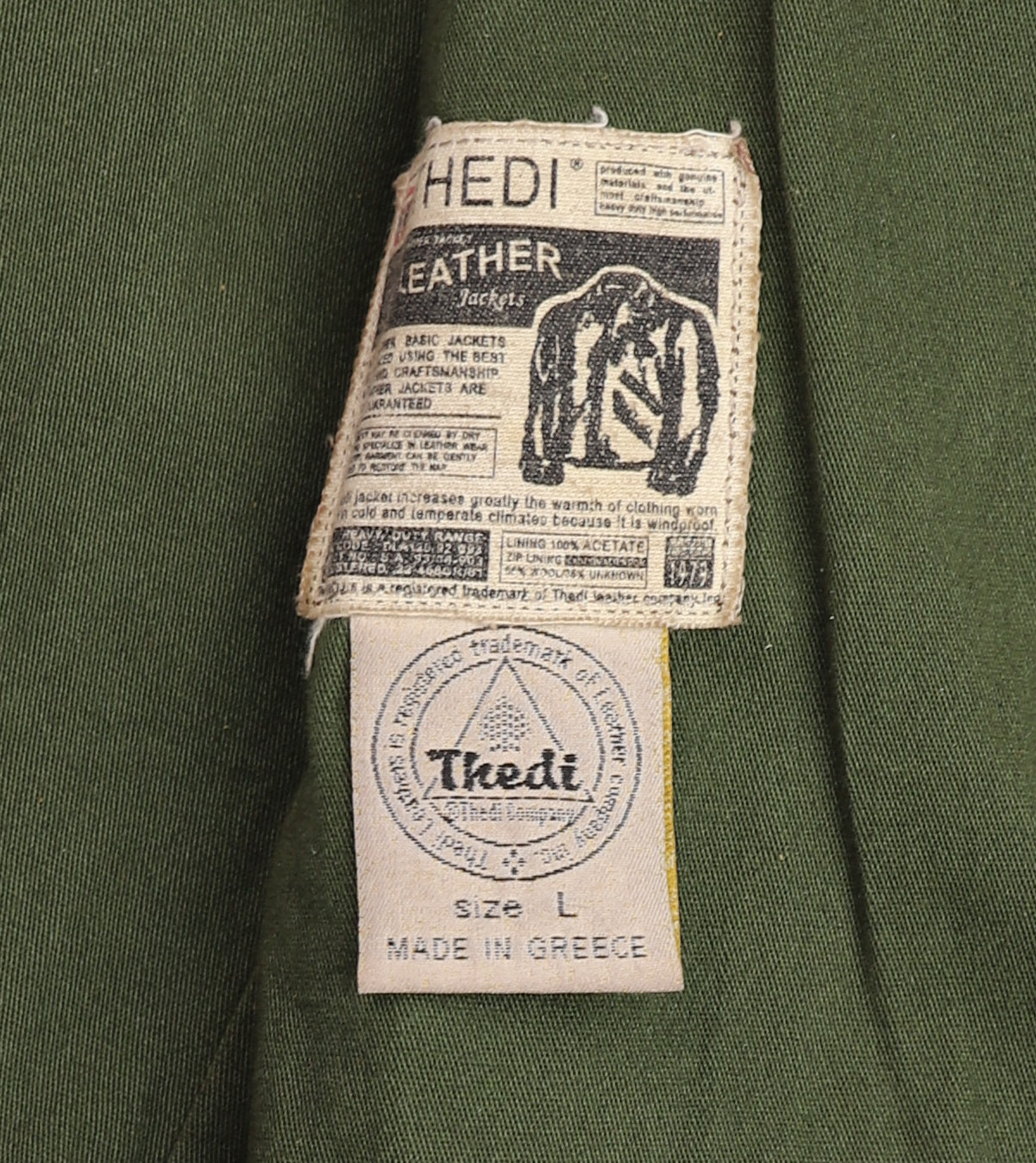 Thedi Memphis Half Belt, size Large, Hand Dyed Cocoa Toscano Buffalo