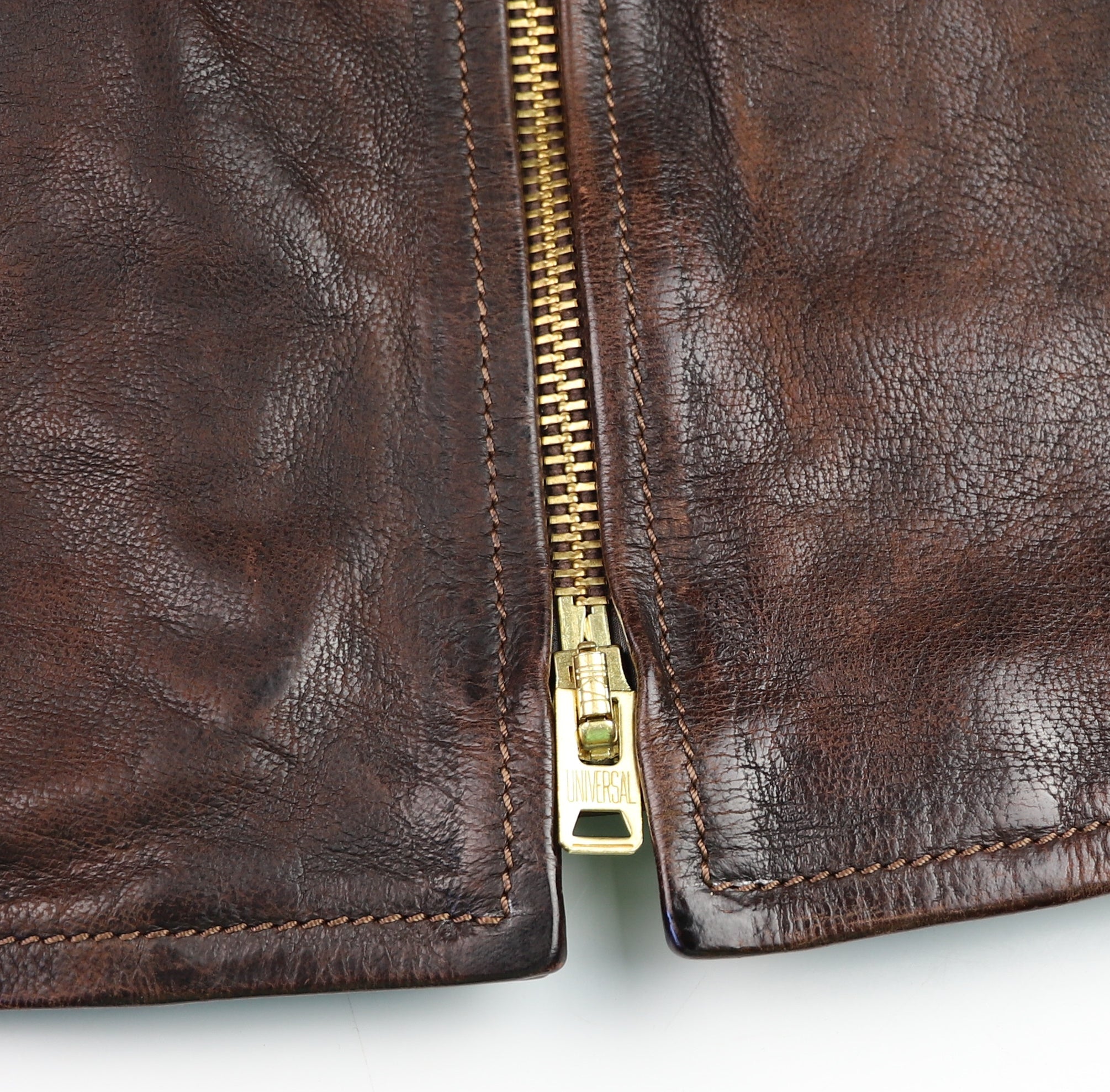 Thedi Memphis Half Belt, size Medium, Hand Dyed Cocoa Toscano Buffalo