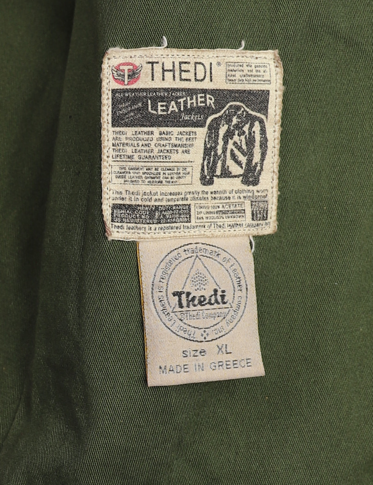 Thedi Memphis Half Belt, size XL, Hand Dyed Cocoa Toscano