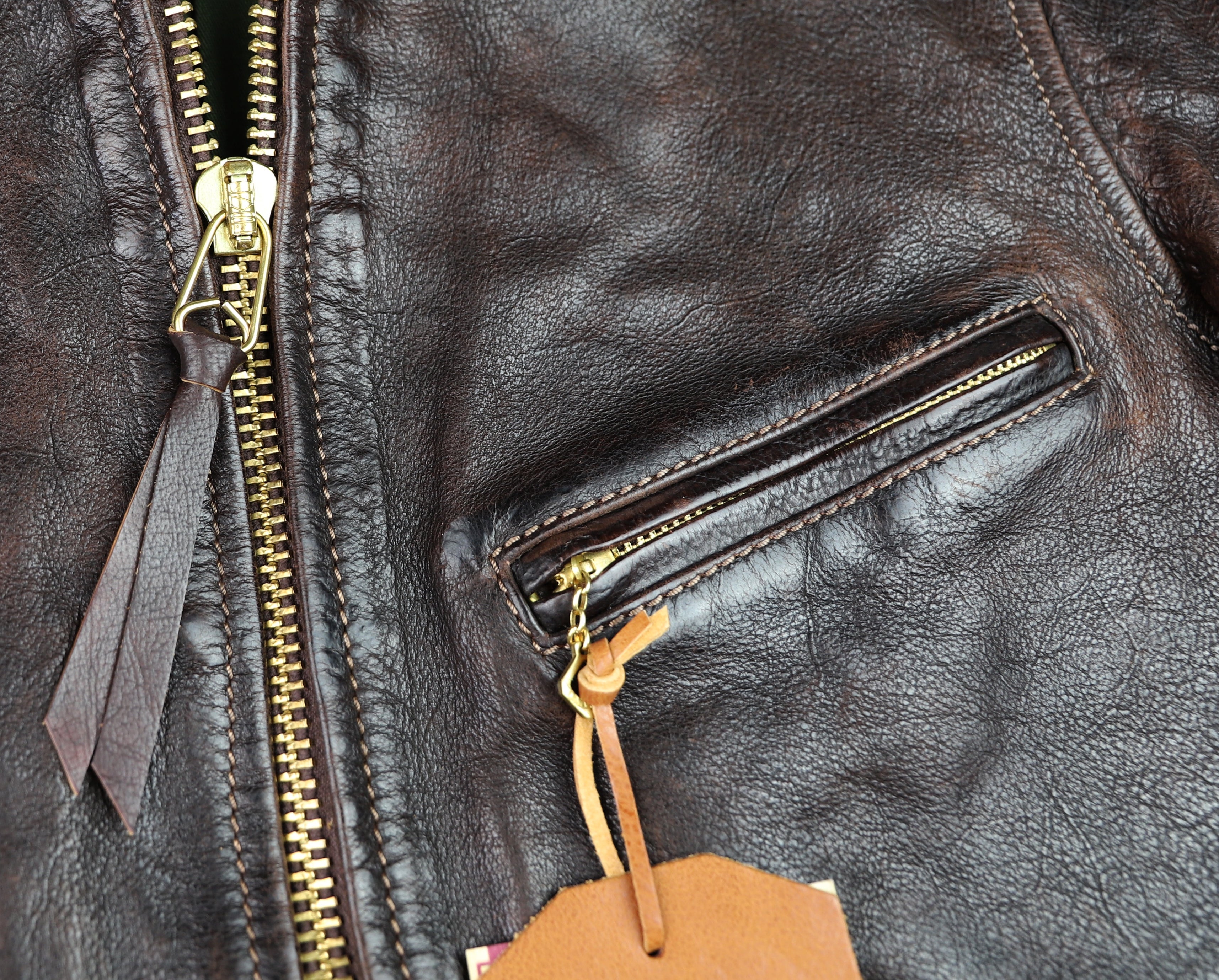 Thedi Memphis Half Belt, Women's Large, Hand Dyed Cocoa Toscano Buffalo