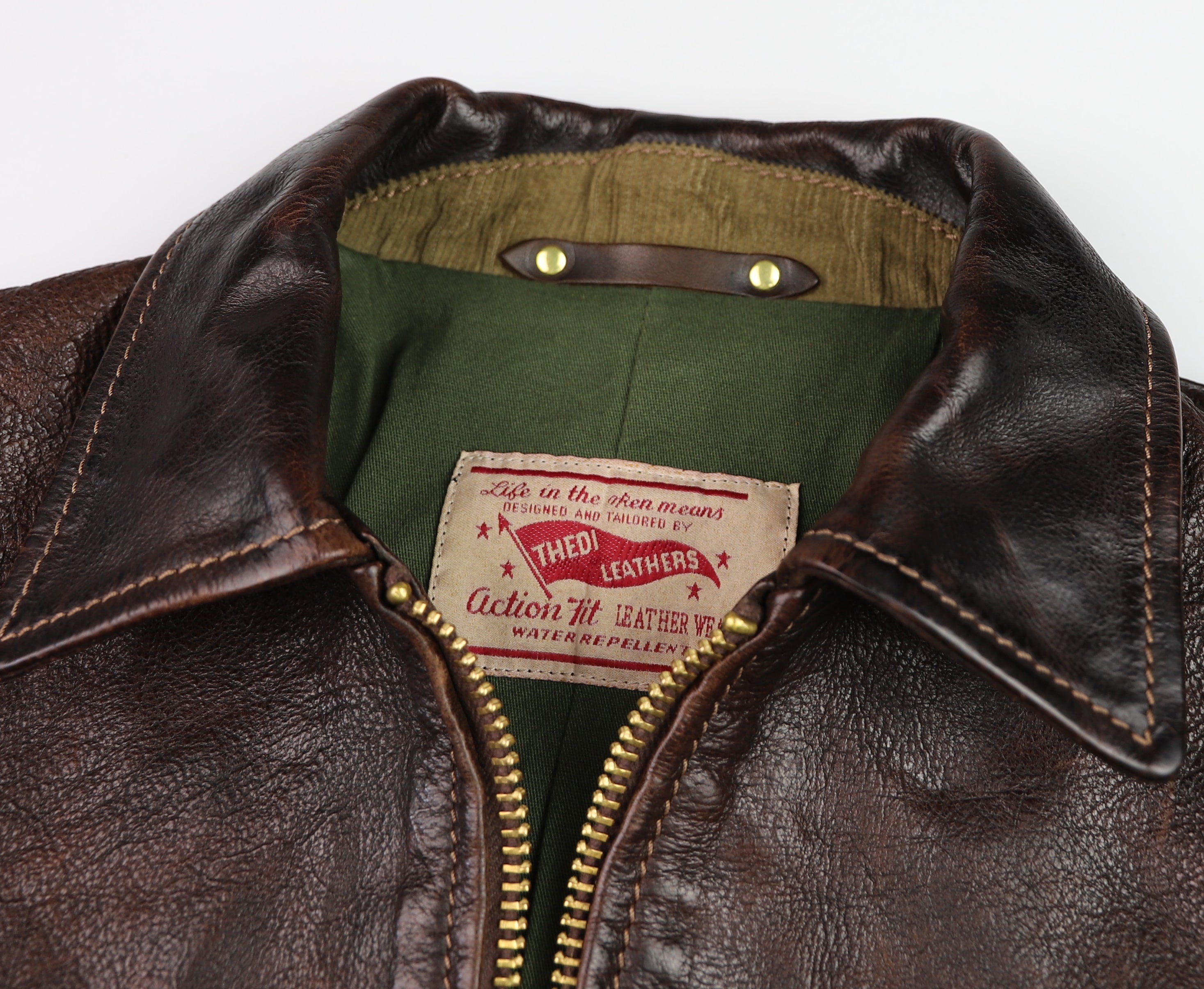 Thedi Memphis Half Belt, Women's Large, Hand Dyed Cocoa Toscano Buffalo