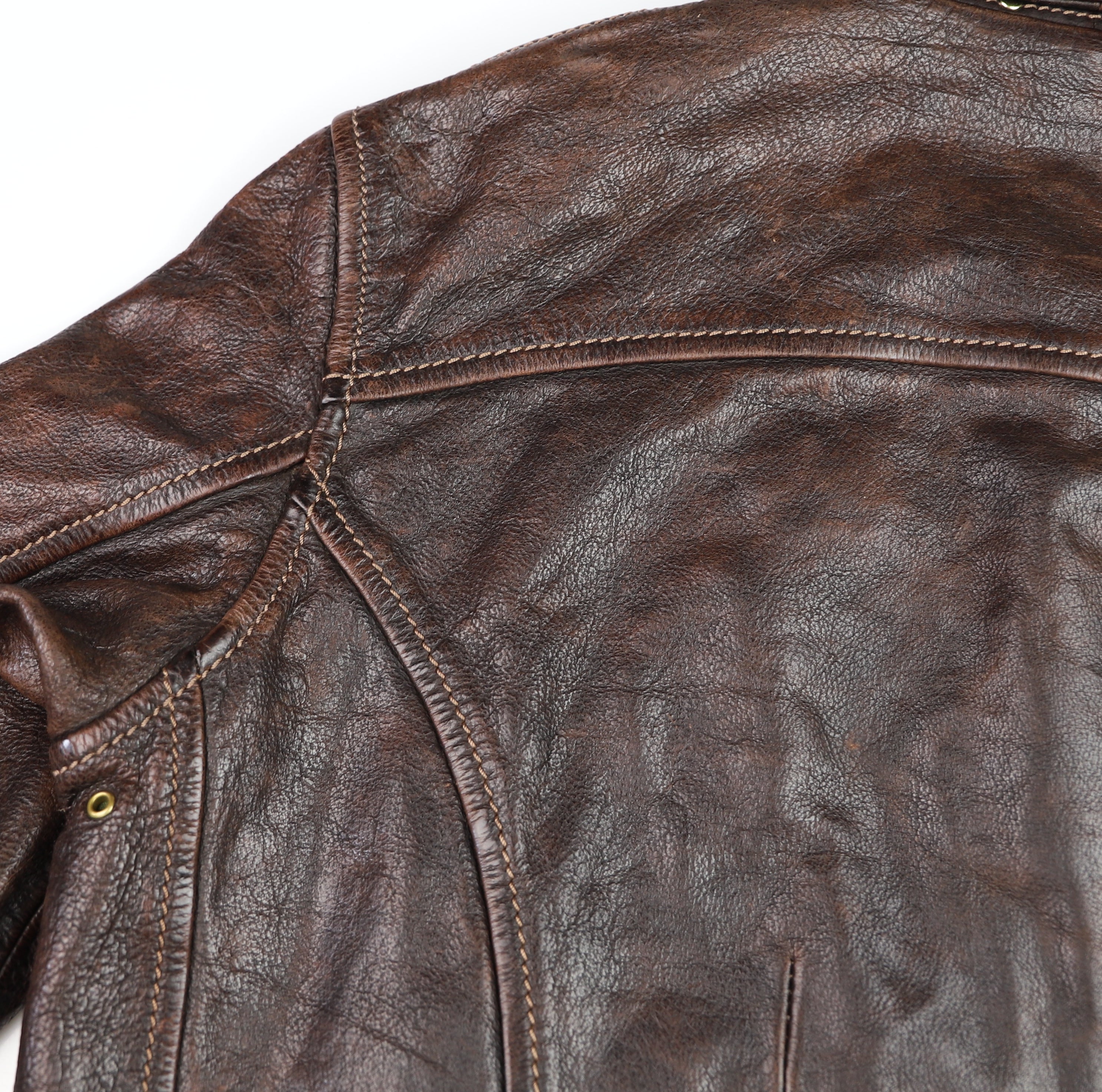 Thedi Memphis Half Belt, Women's Large, Hand Dyed Cocoa Toscano Buffalo