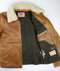Thedi Memphis Jacket, size Medium, Bruciato Horsehide