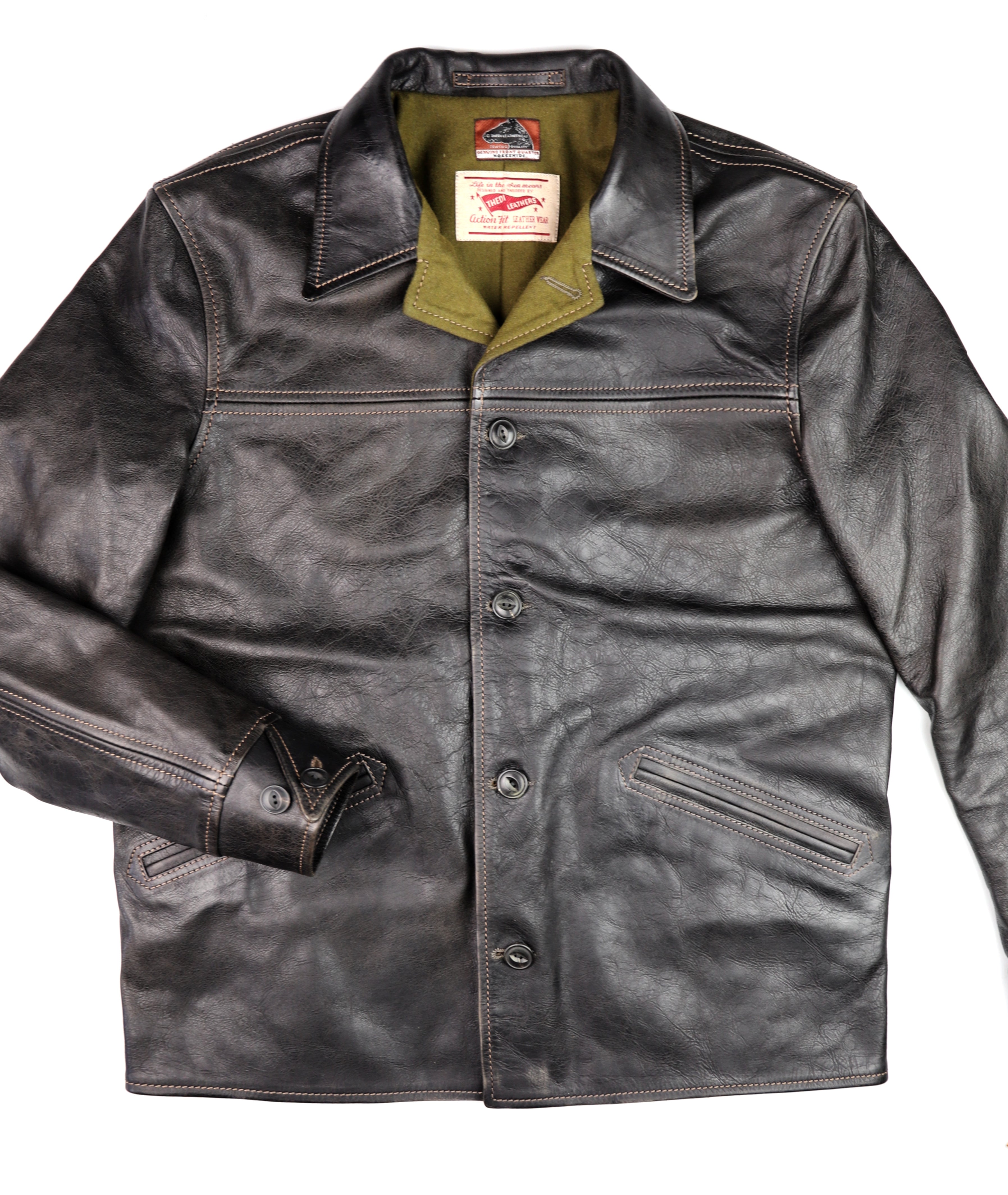 Thedi Metropolis, size 2XL, Black Teacore Bruciato