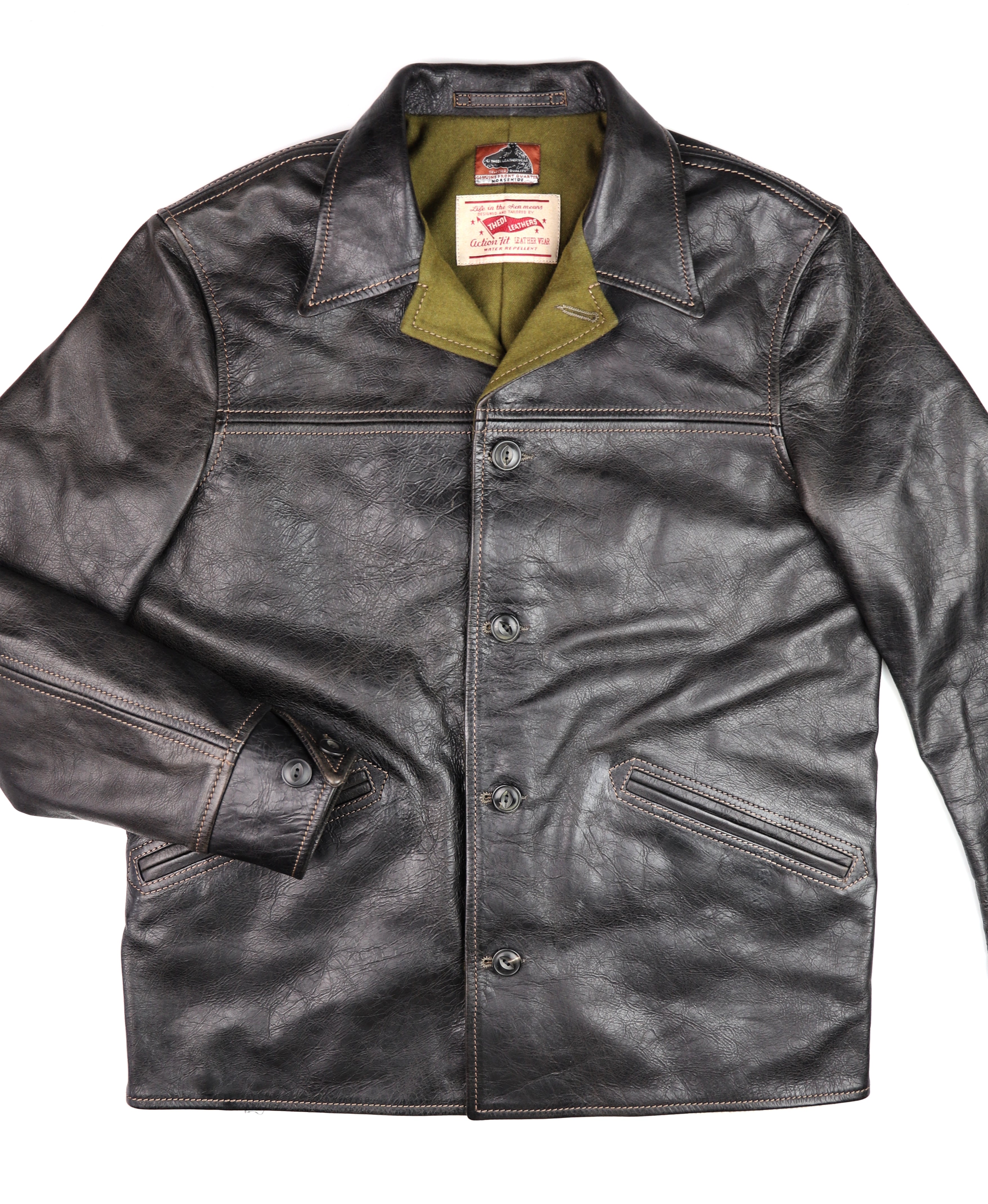 Thedi Metropolis, size XL, Black Teacore Bruciato