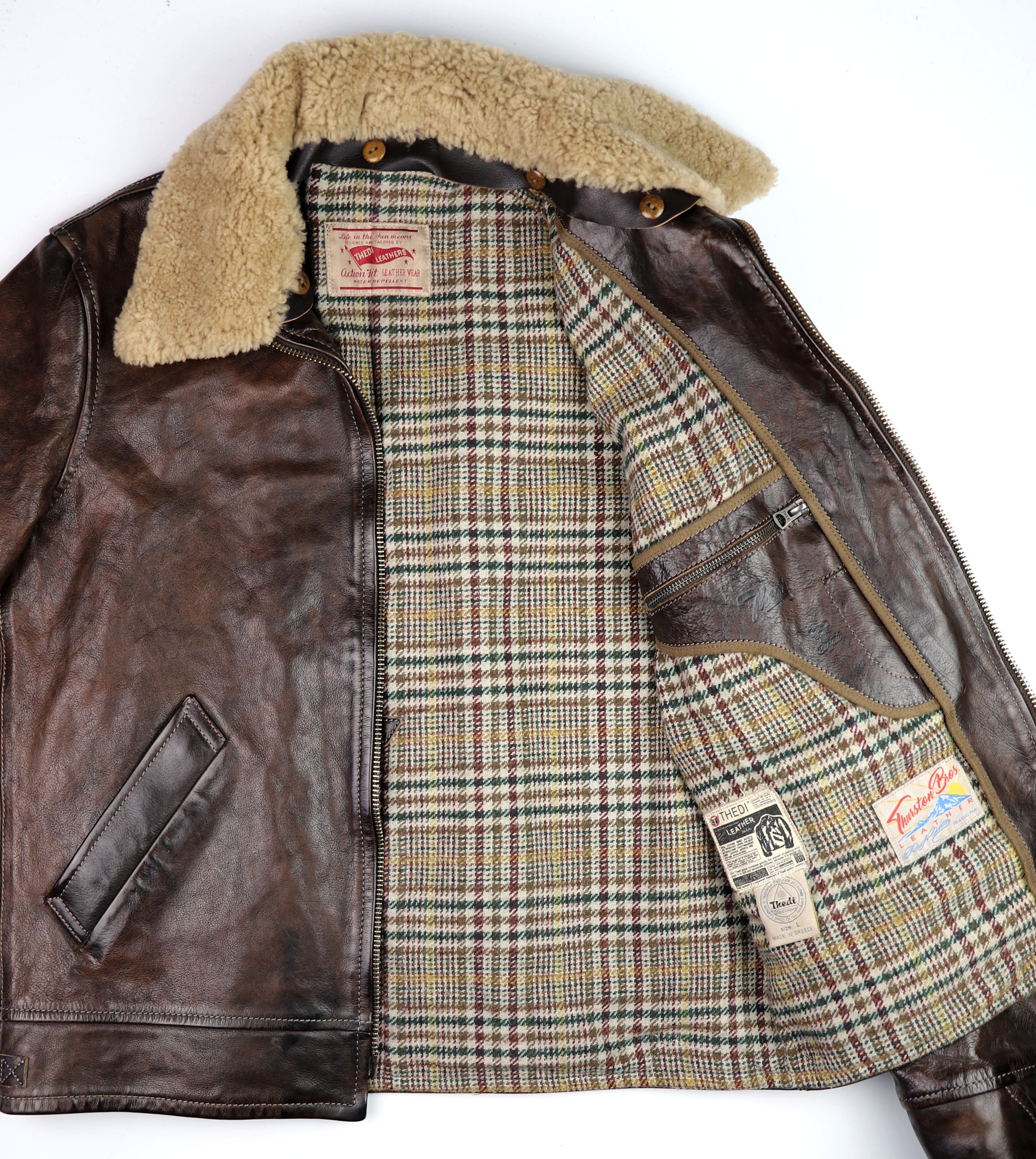 Thedi Idas Jacket, size Large, Espresso Toscano Buffalo