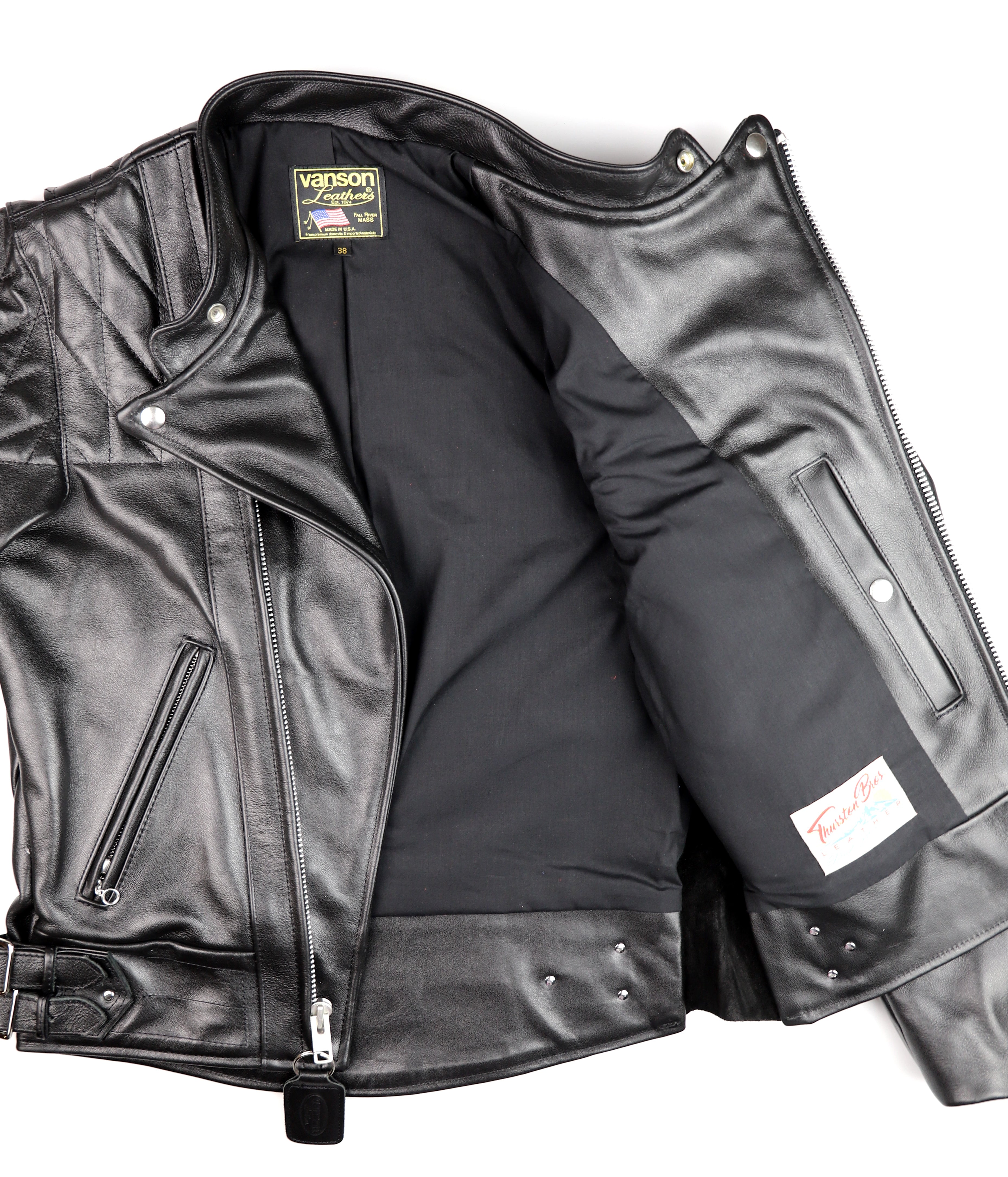 Vanson Chopper Jacket, size 38