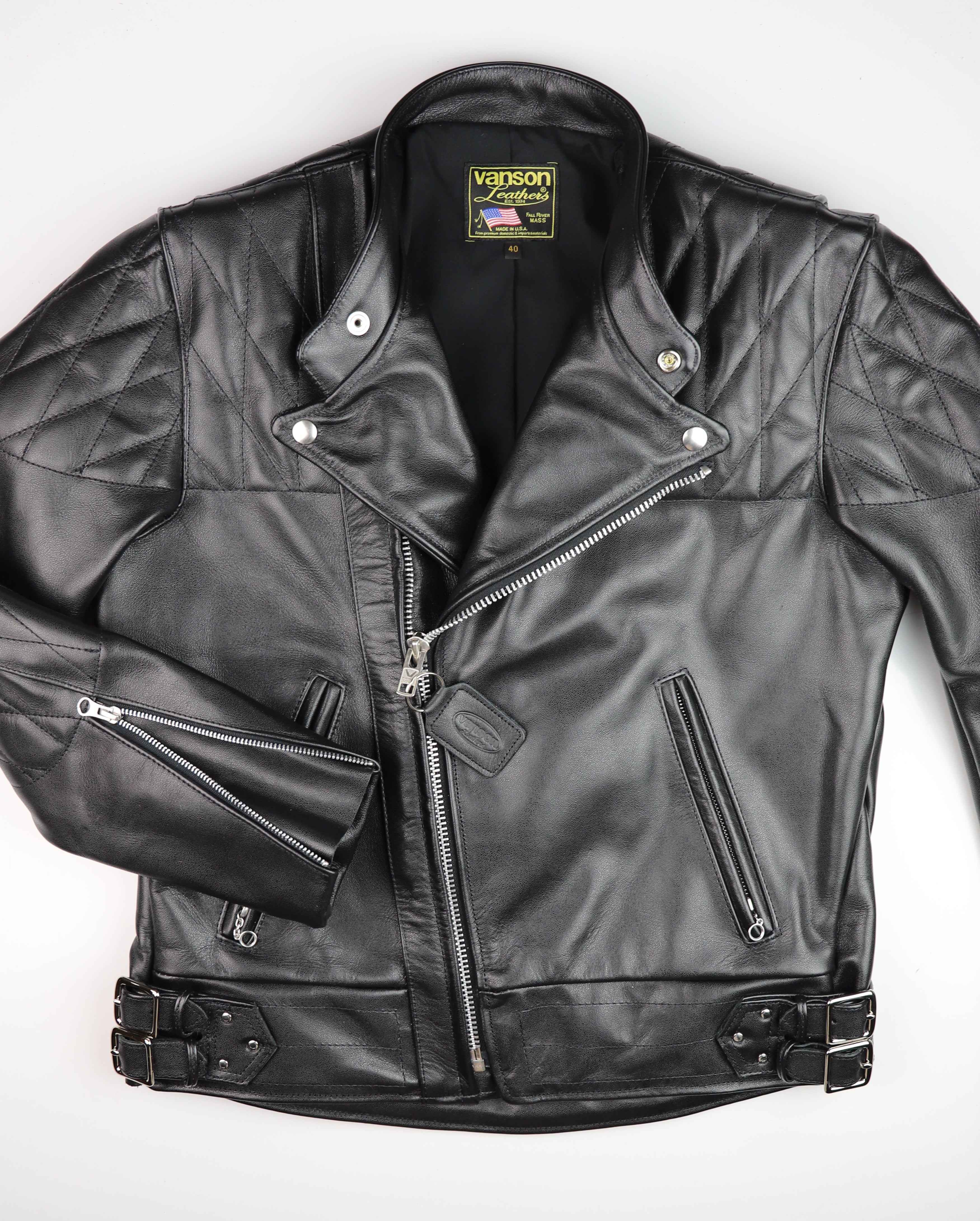 Vanson Chopper Jacket, size 40