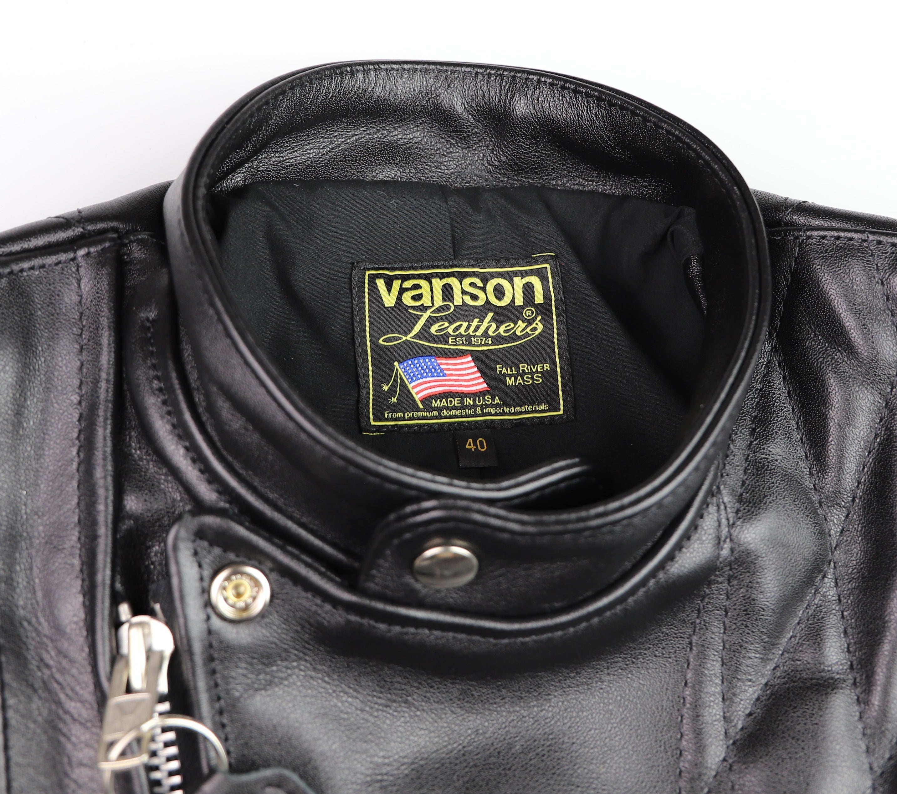 Vanson Chopper Jacket, size 40