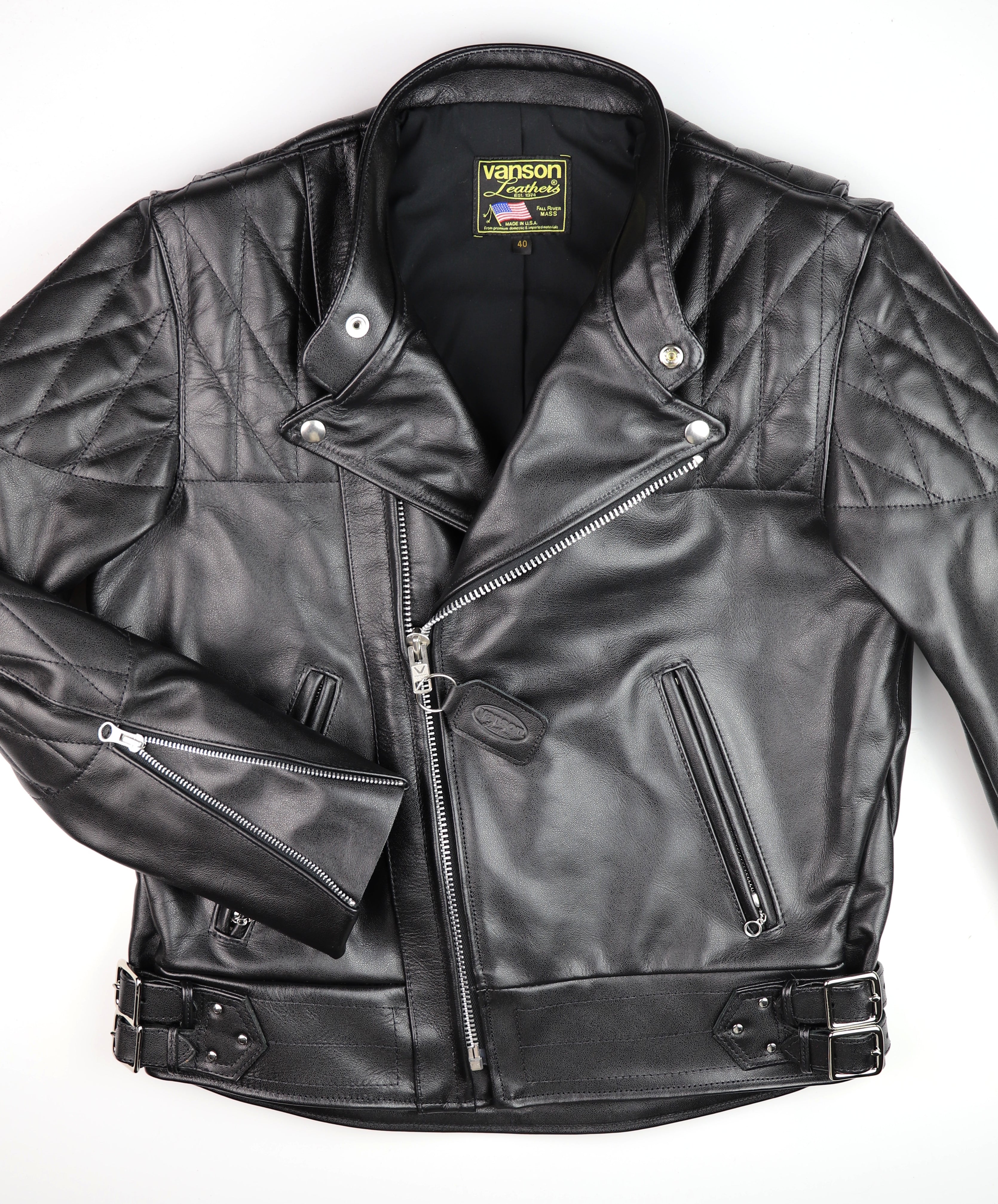 Vanson Chopper Jacket, size 40