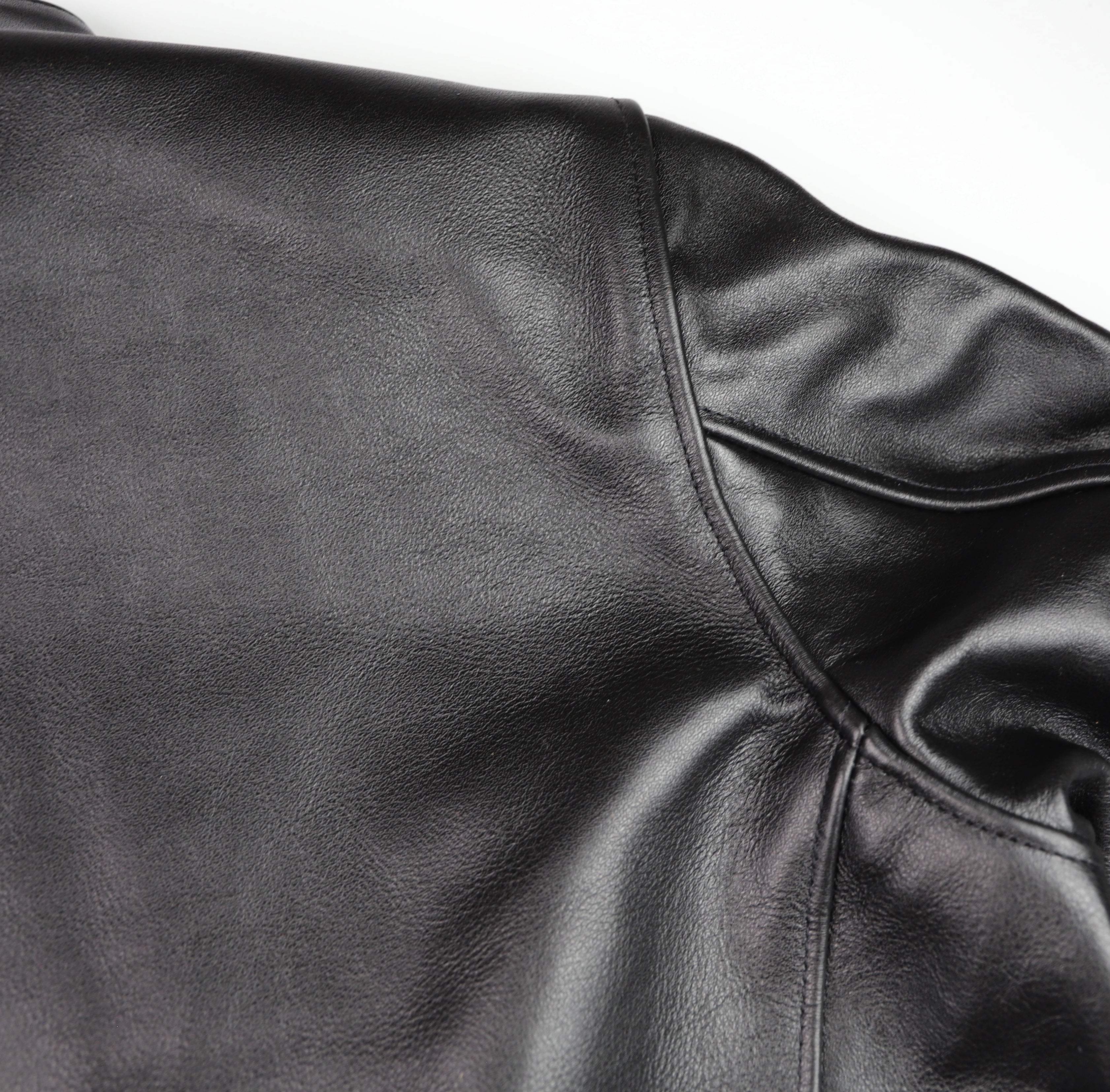 Vanson Comet PLU-3, Black Comp. Weight Cowhide, size 44