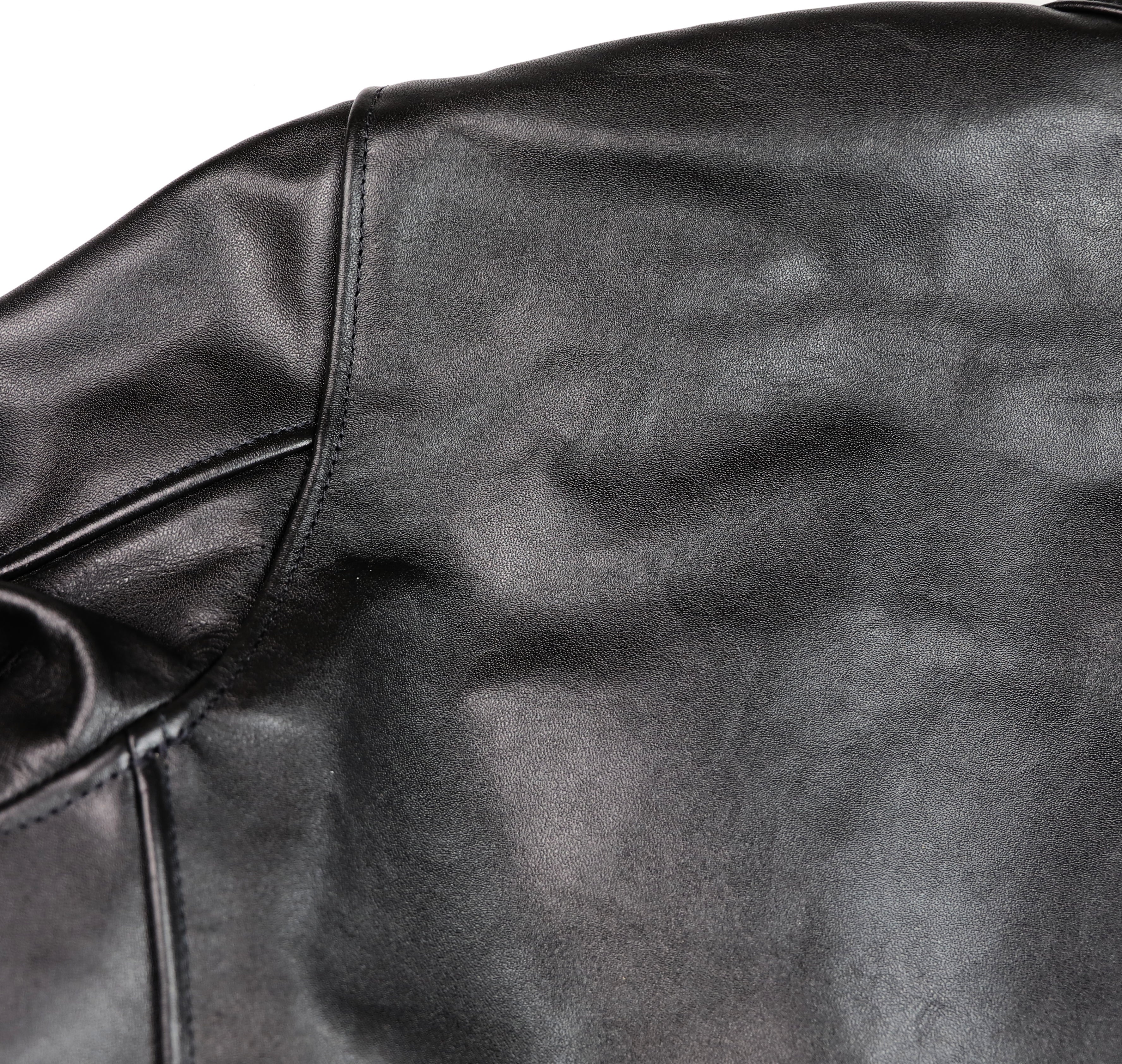 Vanson Comet PLU-3, Black Comp. Weight Cowhide, size 46