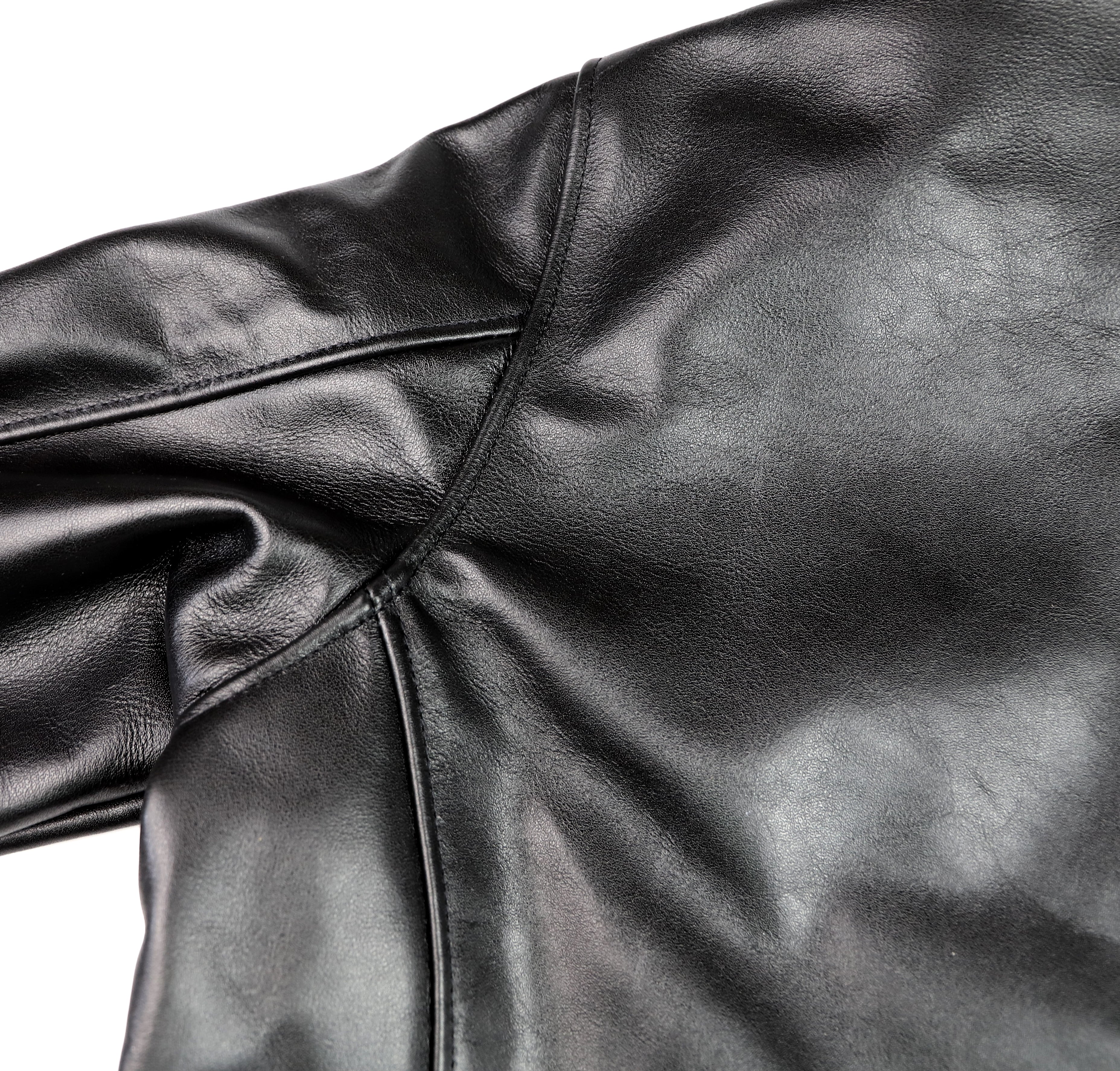Vanson Comet PLU-3, Black Comp. Weight Cowhide, size 46