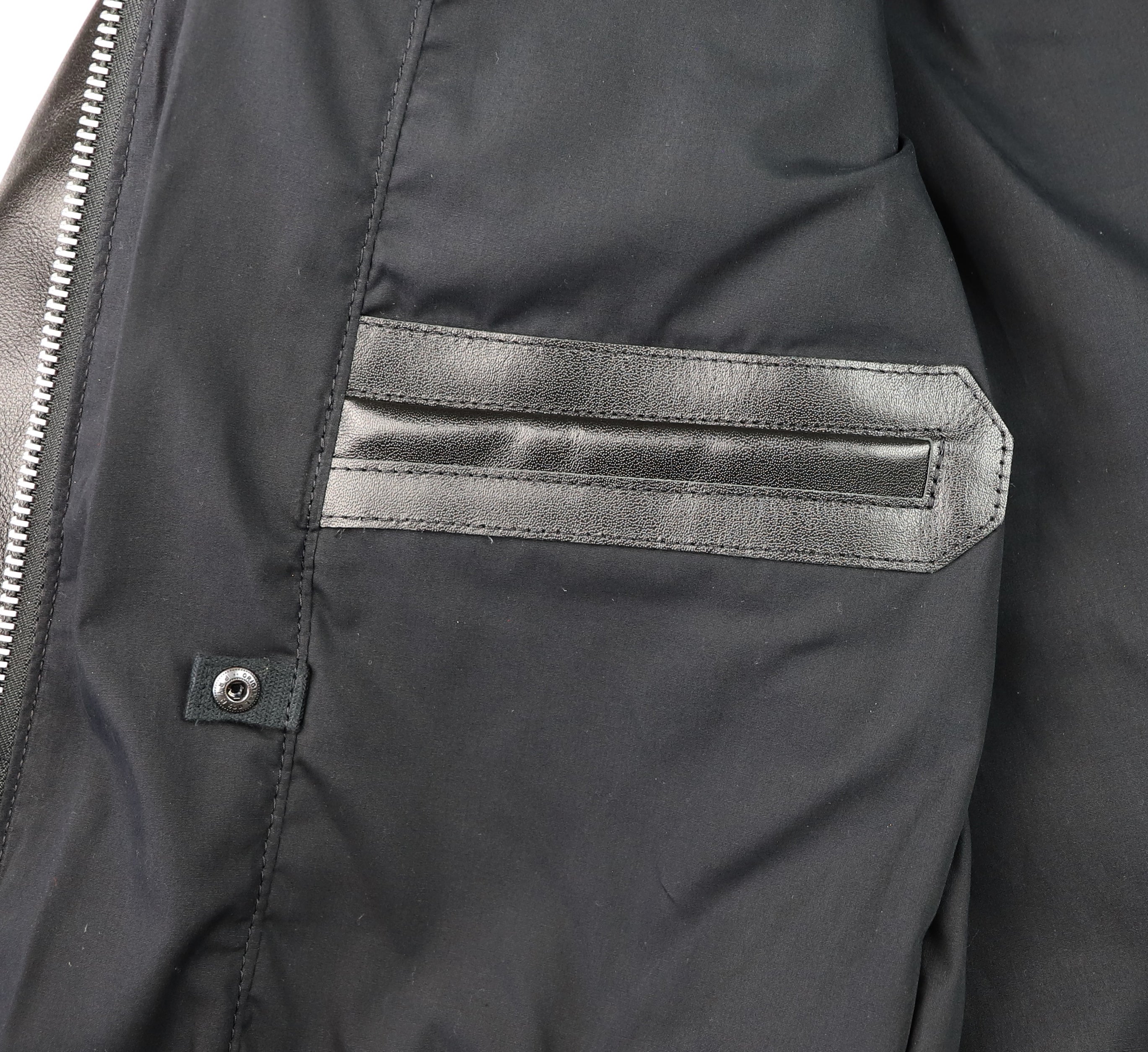 Vanson Comet PLU-3, Black Comp. Weight Cowhide, size 48