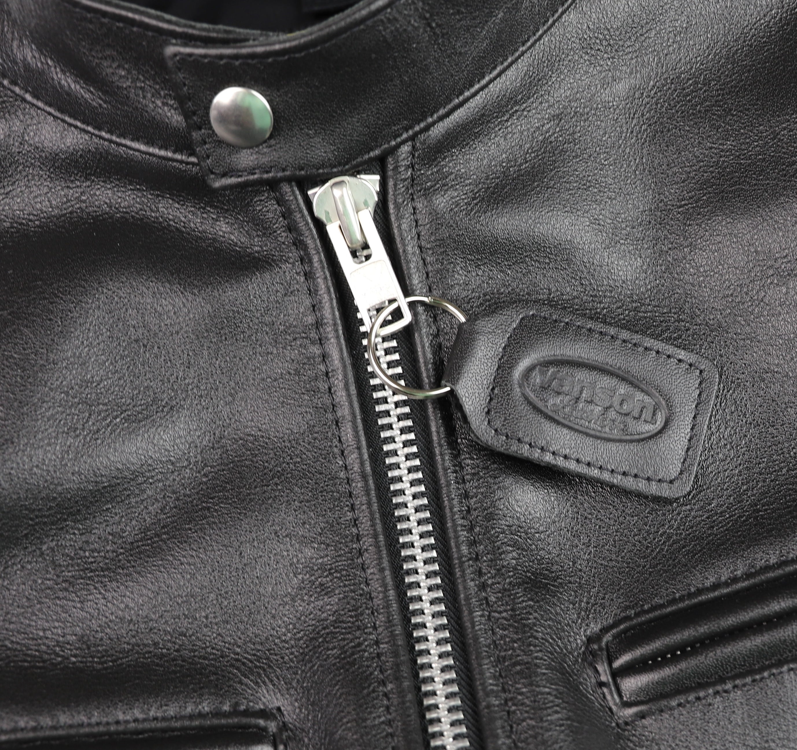 Vanson Comet PLU-3, Black Comp. Weight Cowhide, size 48