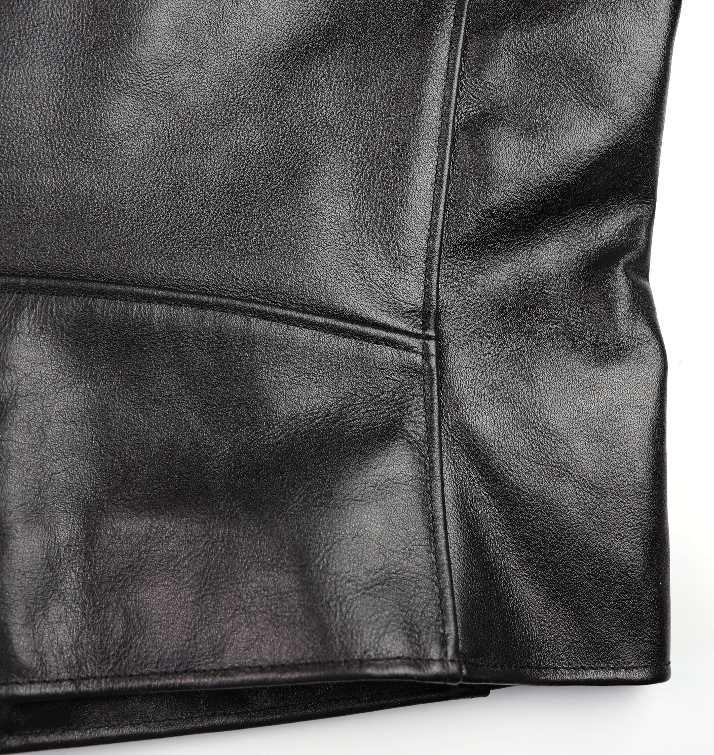 Vanson Comet PLU-3, Black Comp. Weight Cowhide, size 48