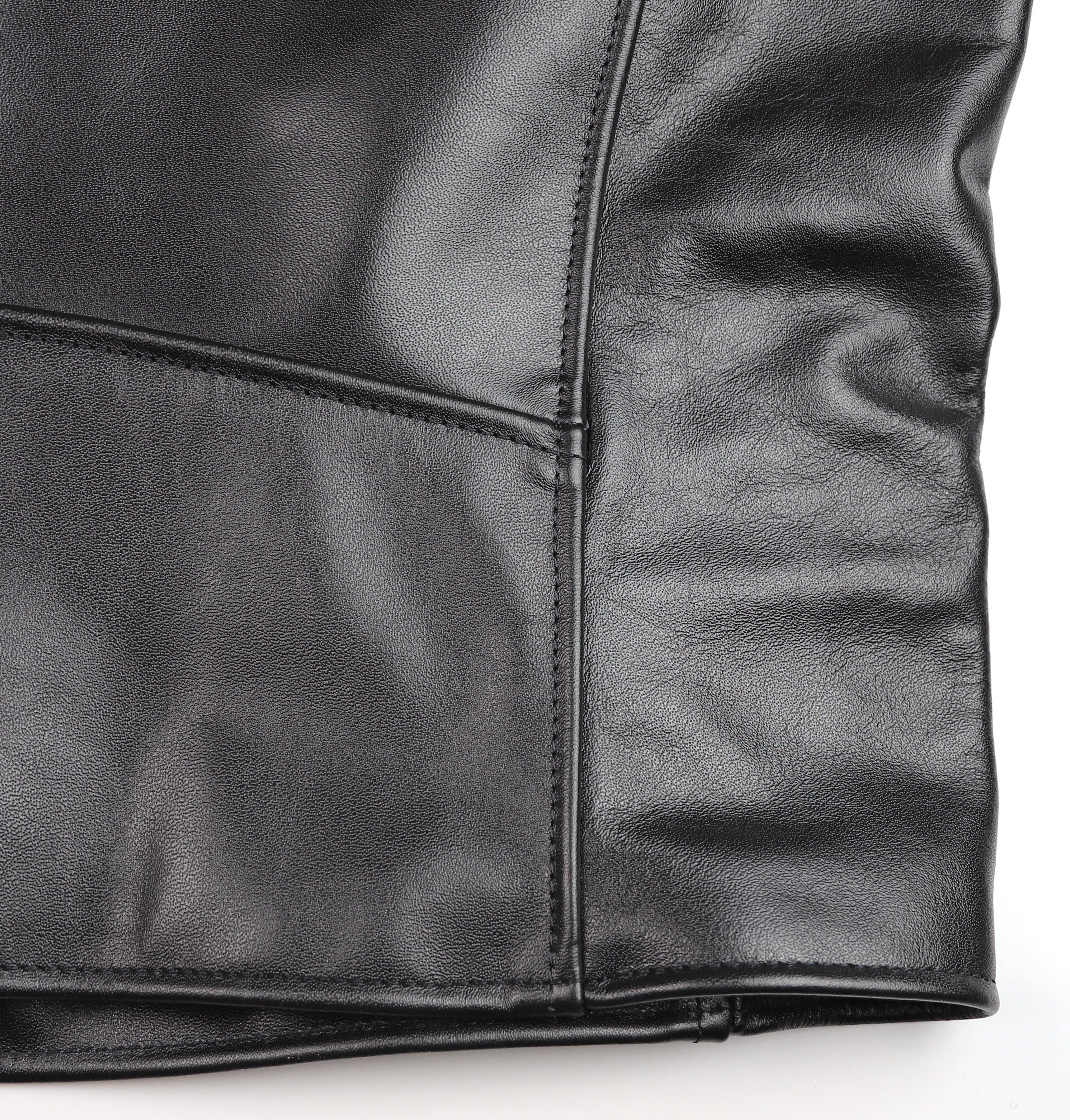 Vanson Comet PLU-3, Black Comp. Weight Cowhide, size 48