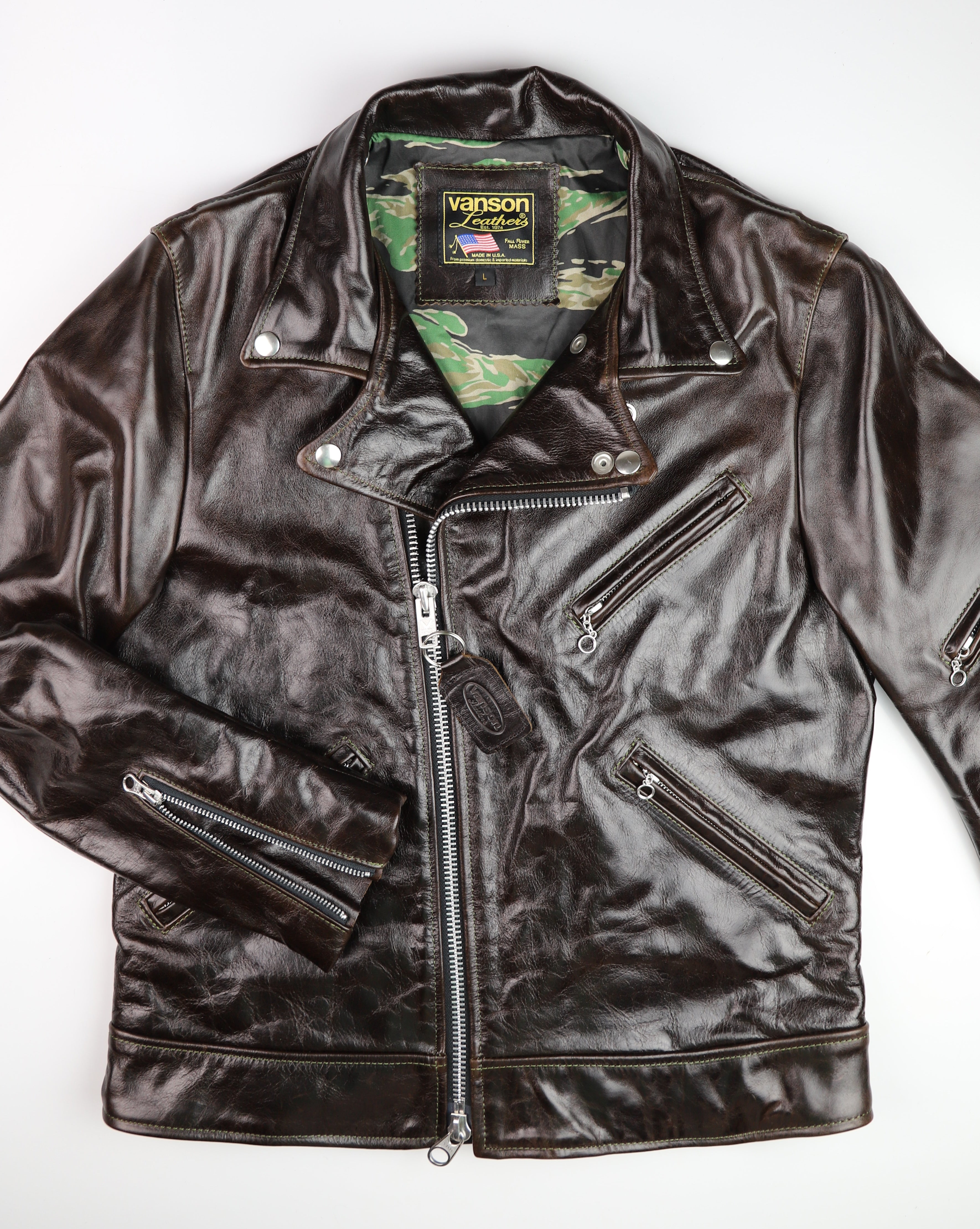 Vanson Daredevil, Dark Hickory Vancouver, size Large (40)