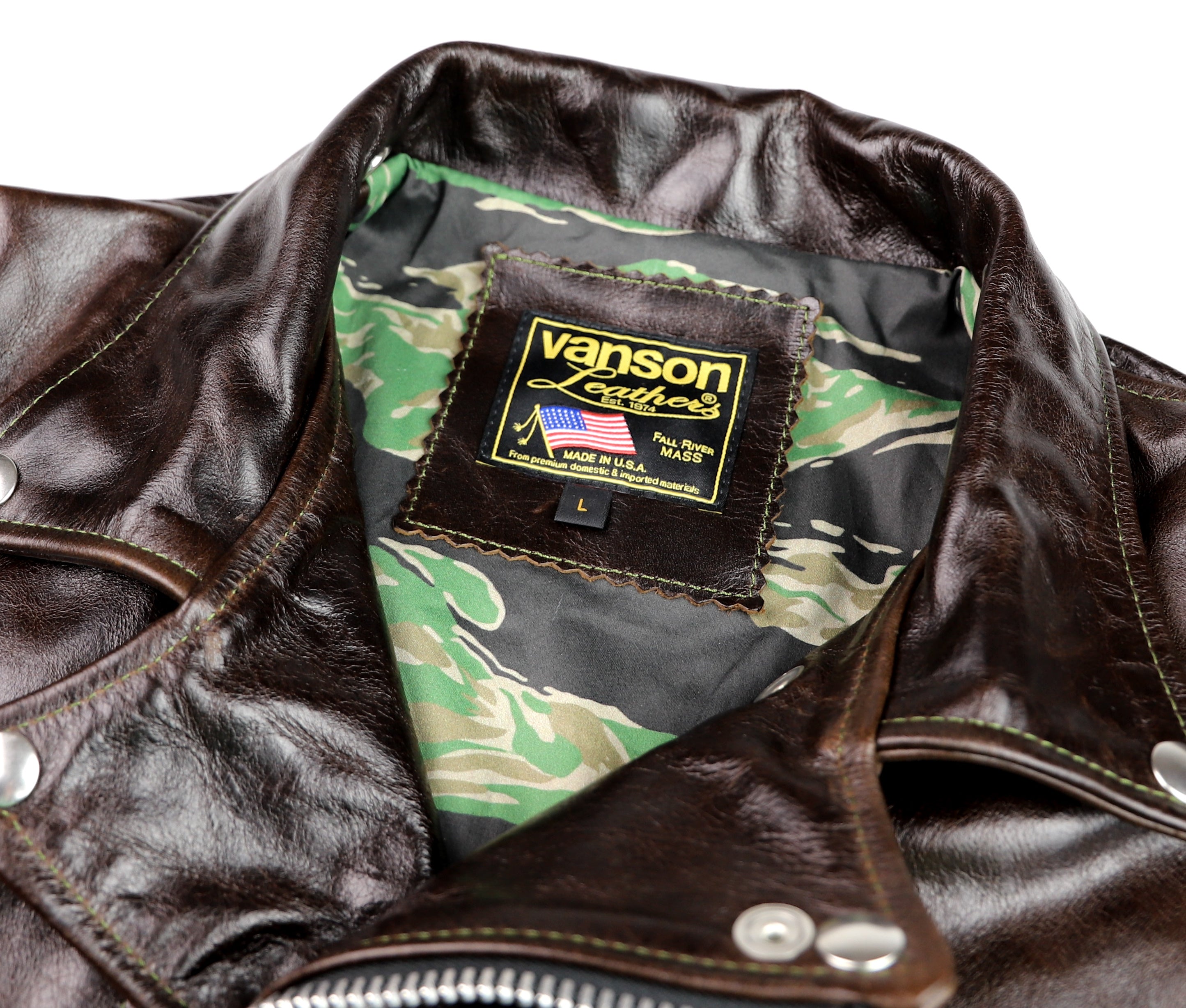 Vanson Daredevil, Dark Hickory Vancouver, size Large (40)