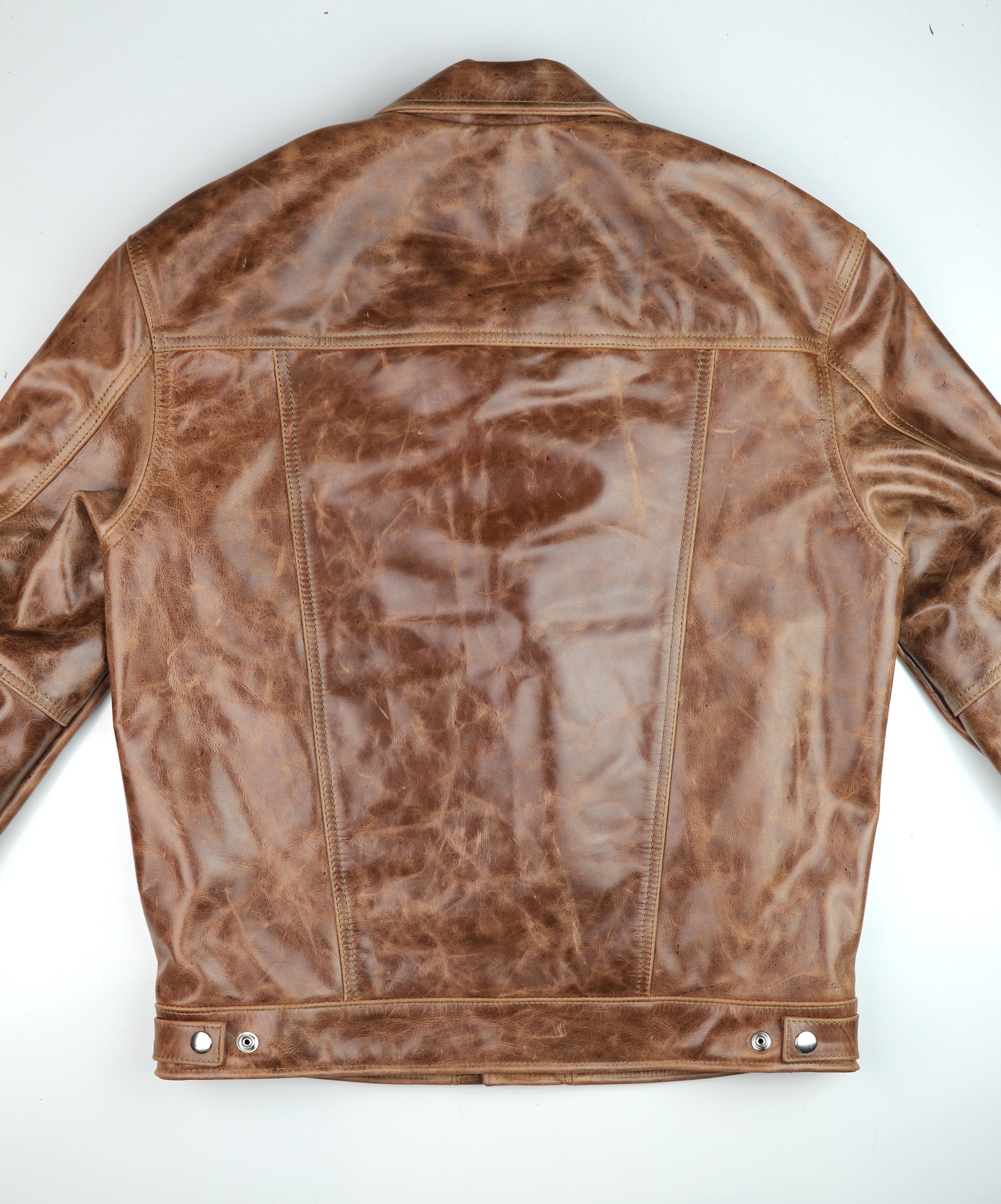 Vanson Maverick II, Whiskey Roma Cowhide, size 40