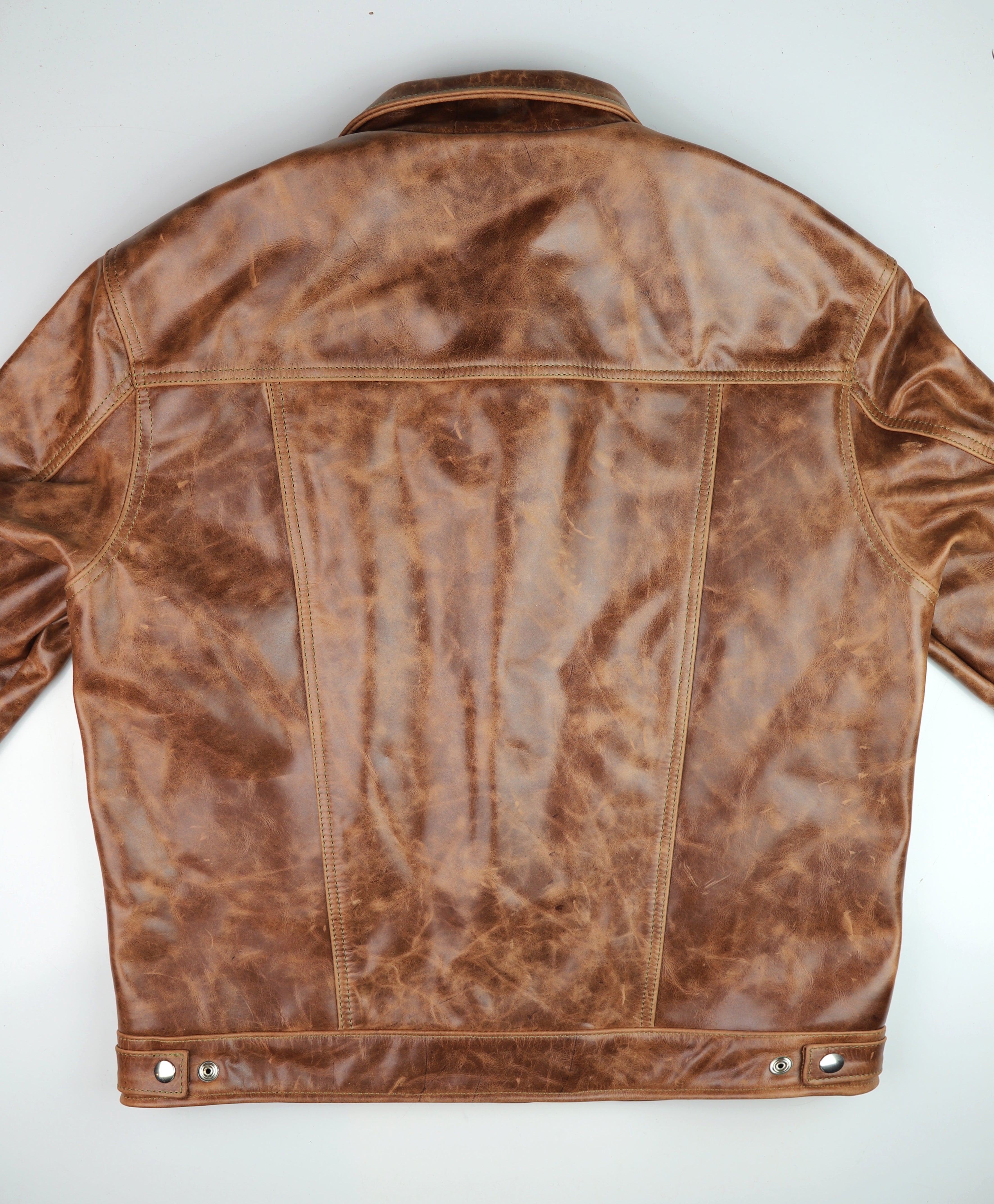 Vanson Maverick II, Whiskey Roma Cowhide, size 44