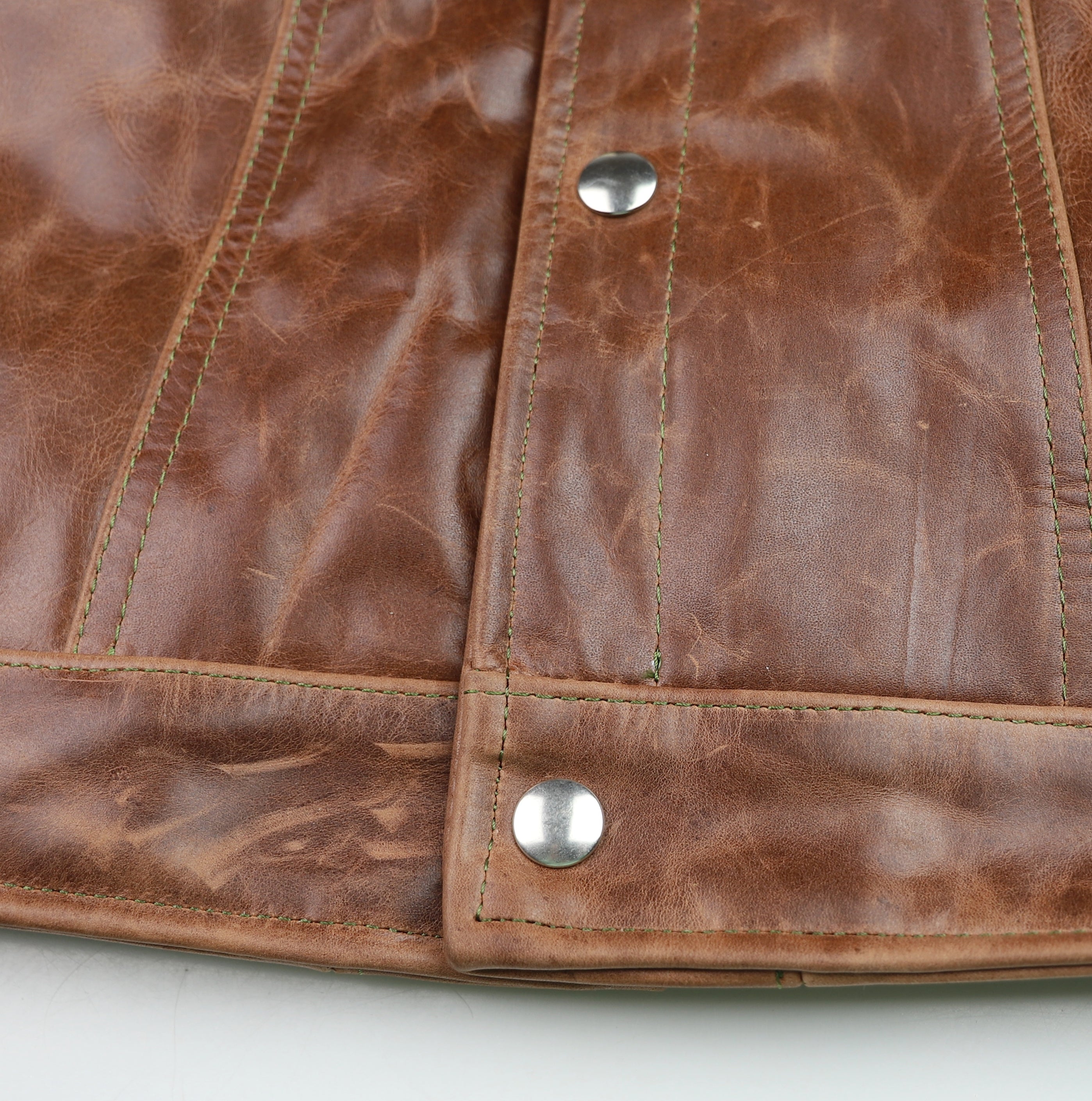 Vanson Maverick II, Whiskey Roma Cowhide, size 44