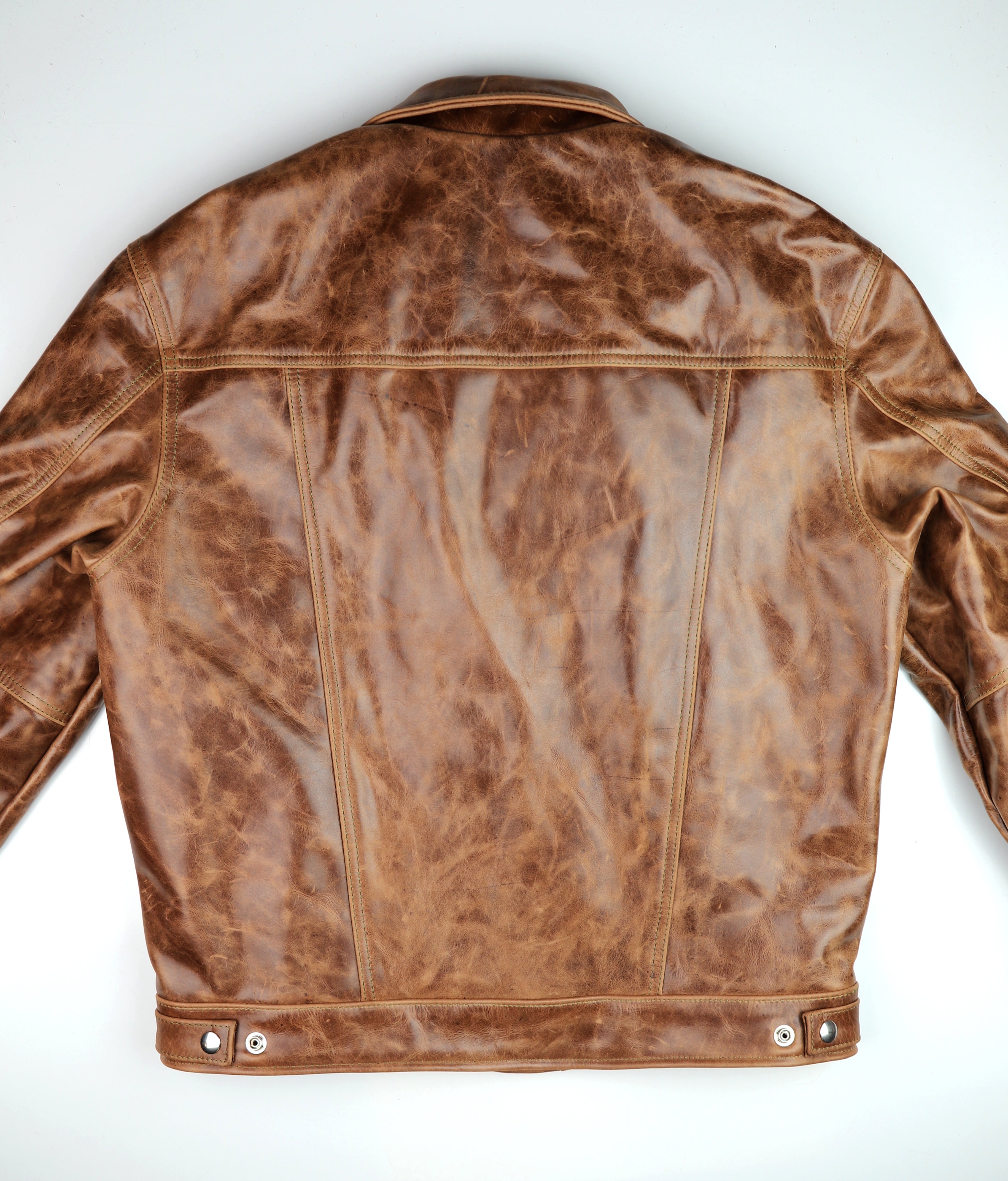 Vanson Maverick II, Whiskey Roma Cowhide, size 42