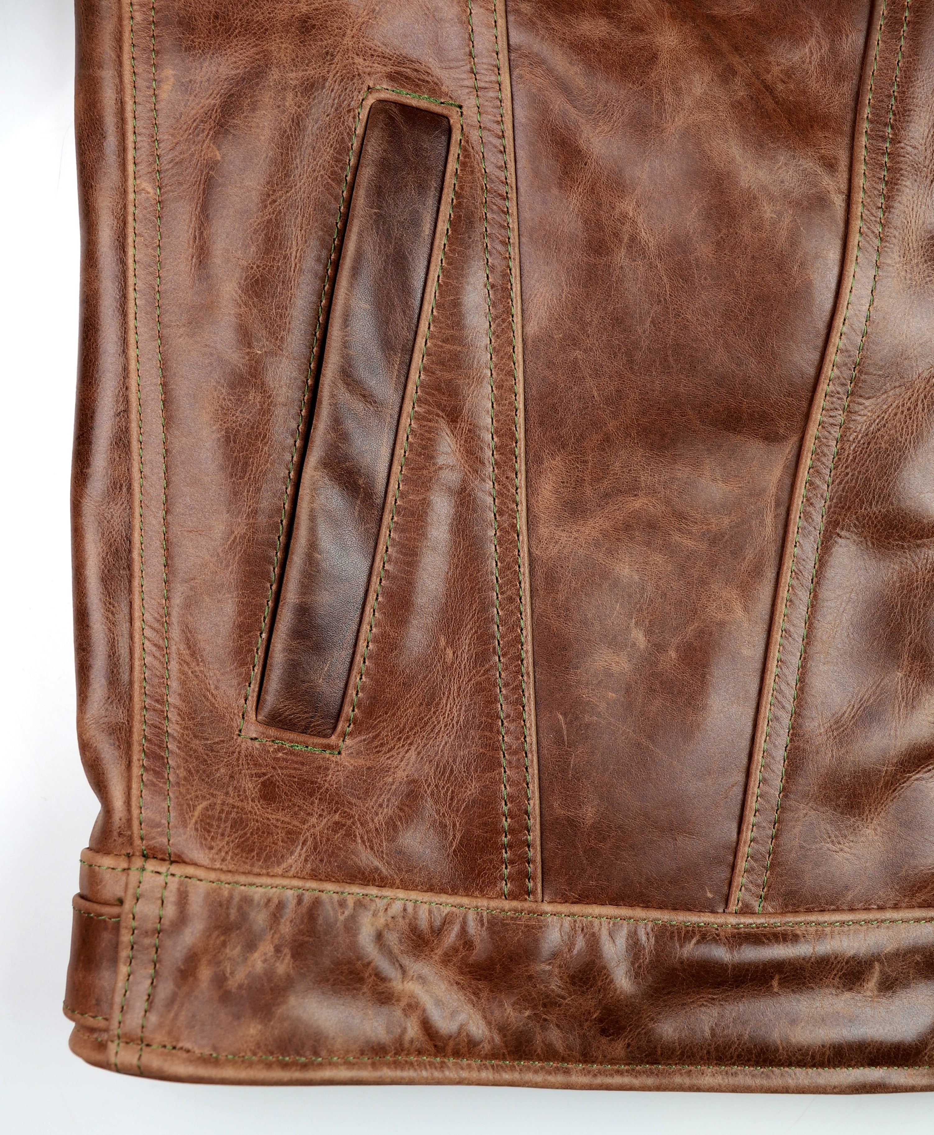 Vanson Maverick II, Whiskey Roma Cowhide, size 42