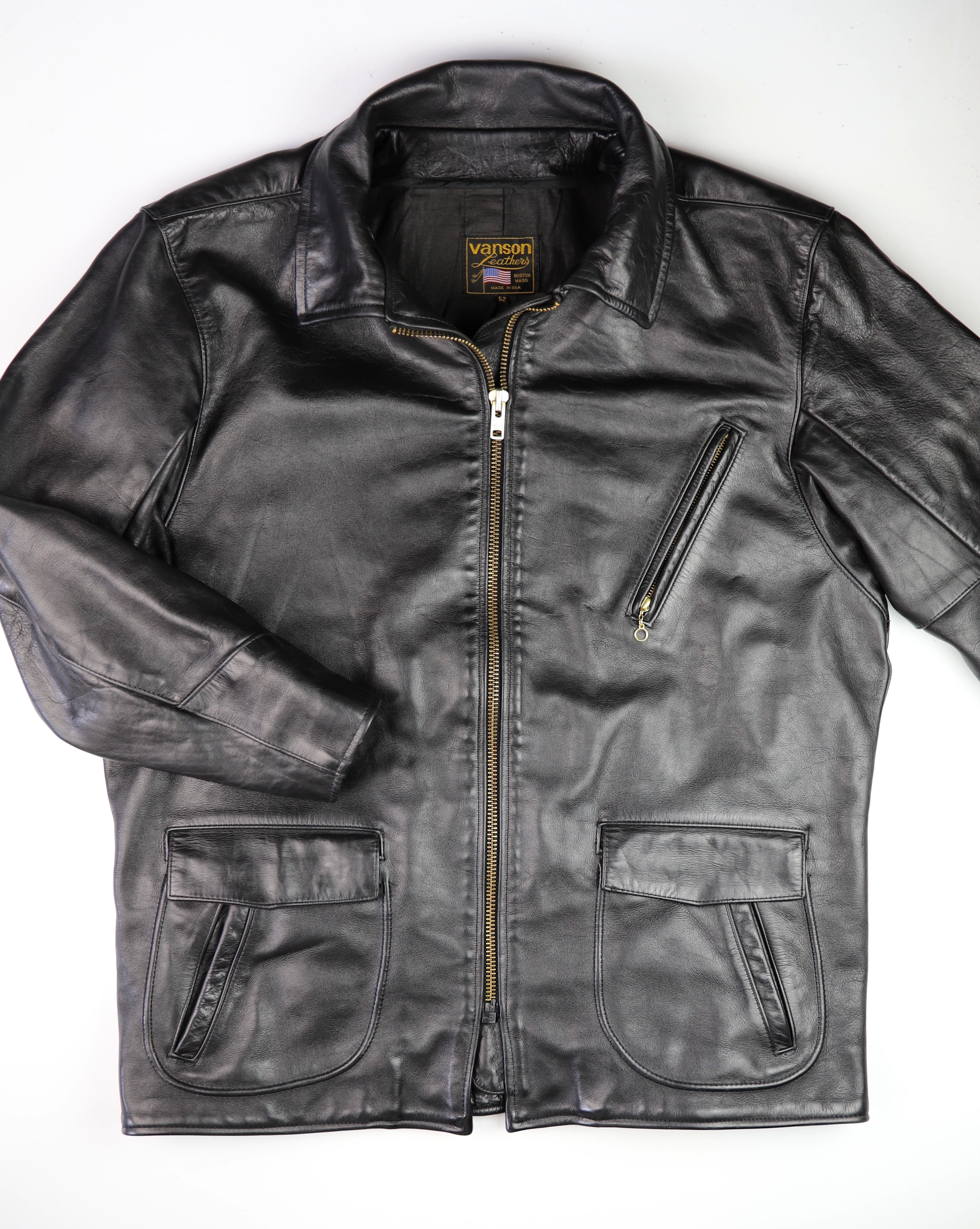 Vanson Model J, size 52, Gently Worn