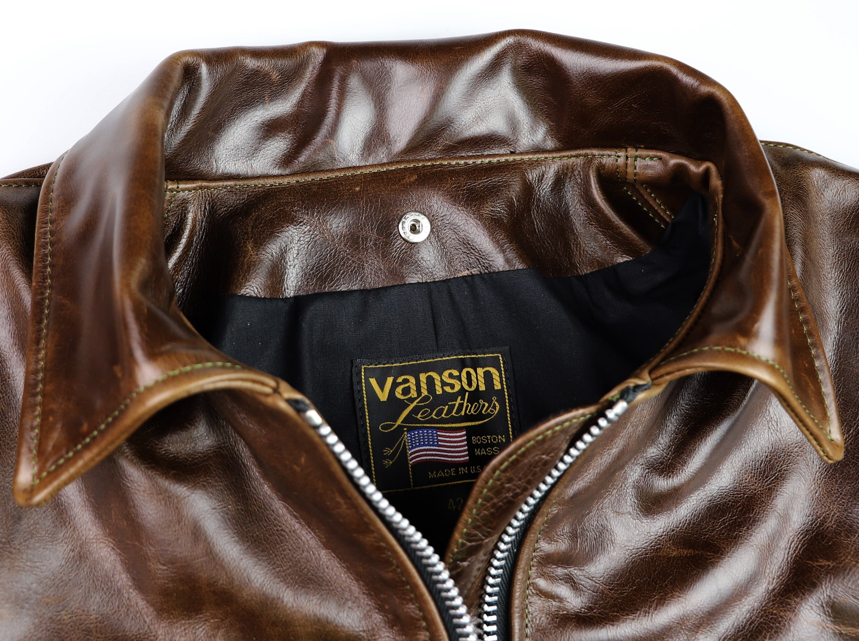 Vanson Oxford, Dark Maple Bainbridge, size 42