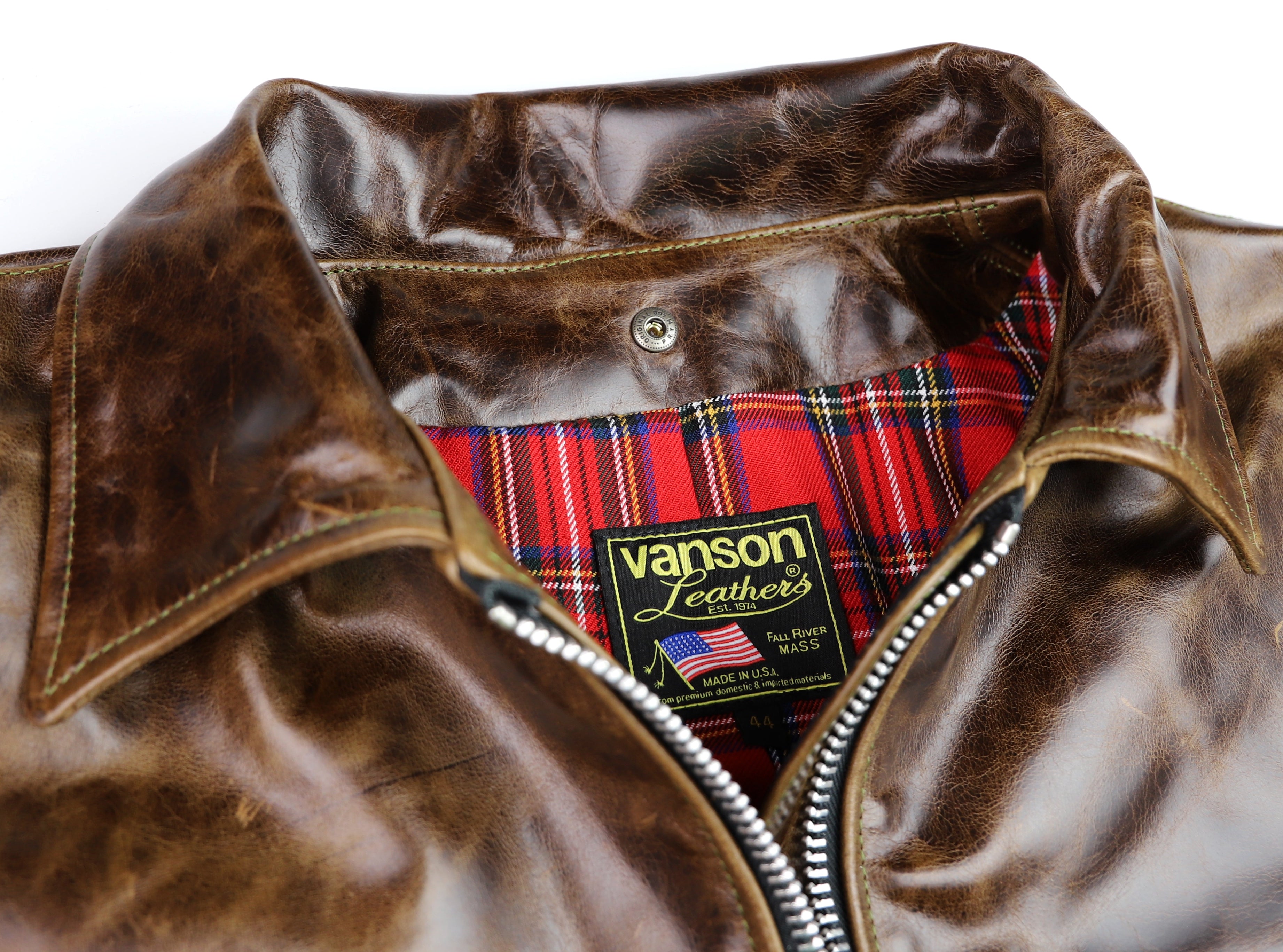 Vanson Oxford, Dark Maple Bainbridge, size 44