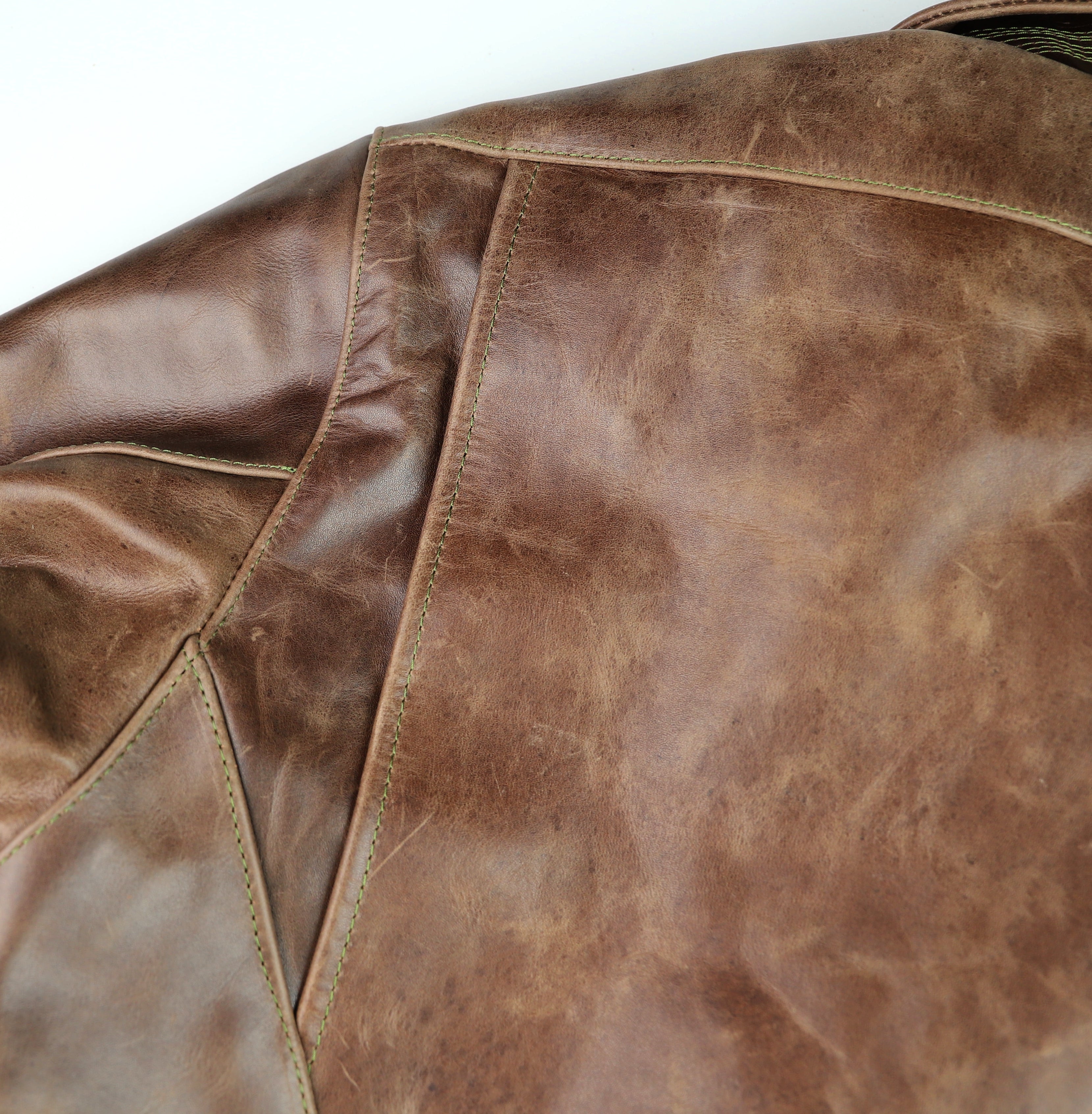 Vanson Woodway, Brandy Roma Cowhide, size 46