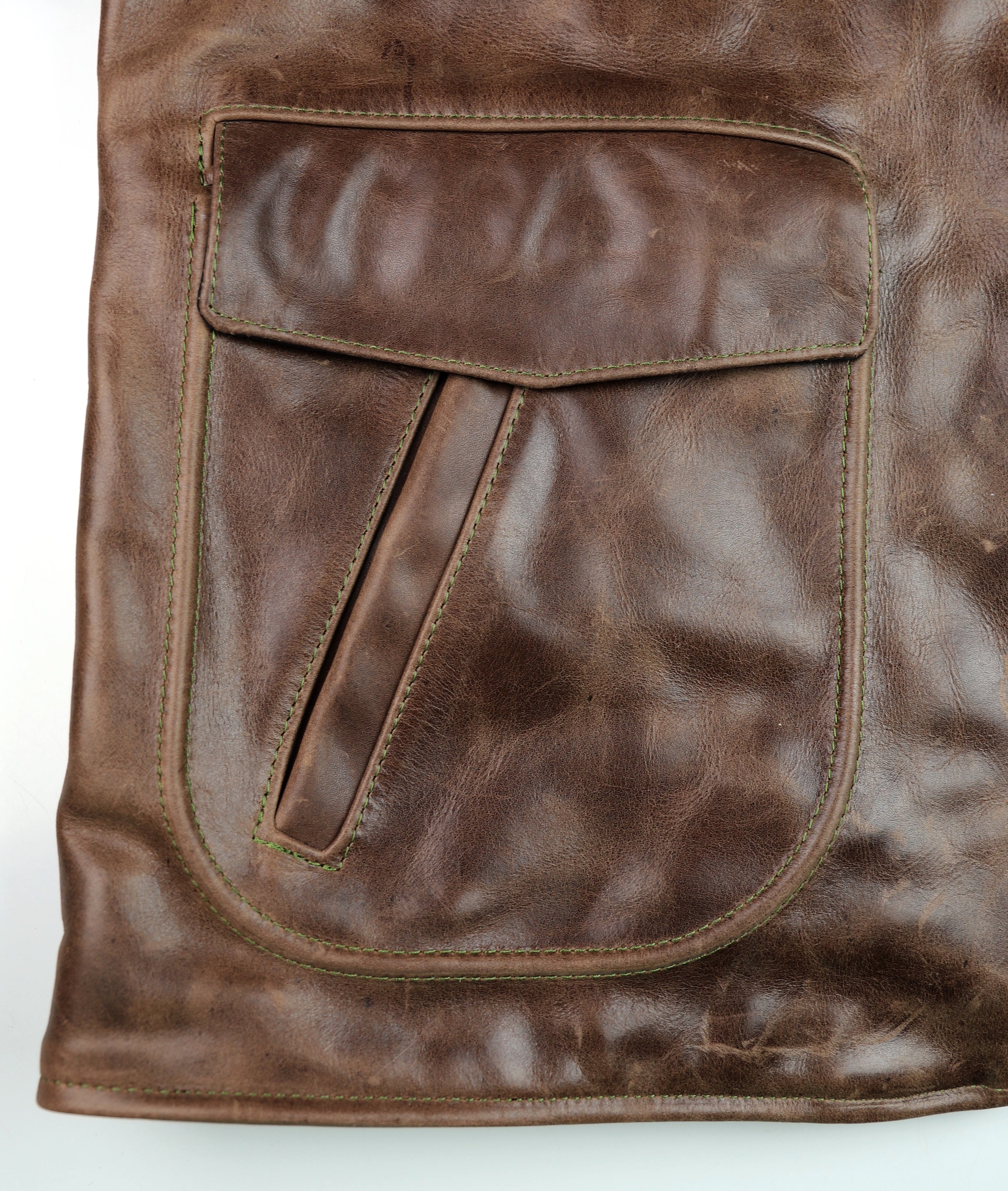 Vanson Woodway, Brandy Roma Cowhide, size 46