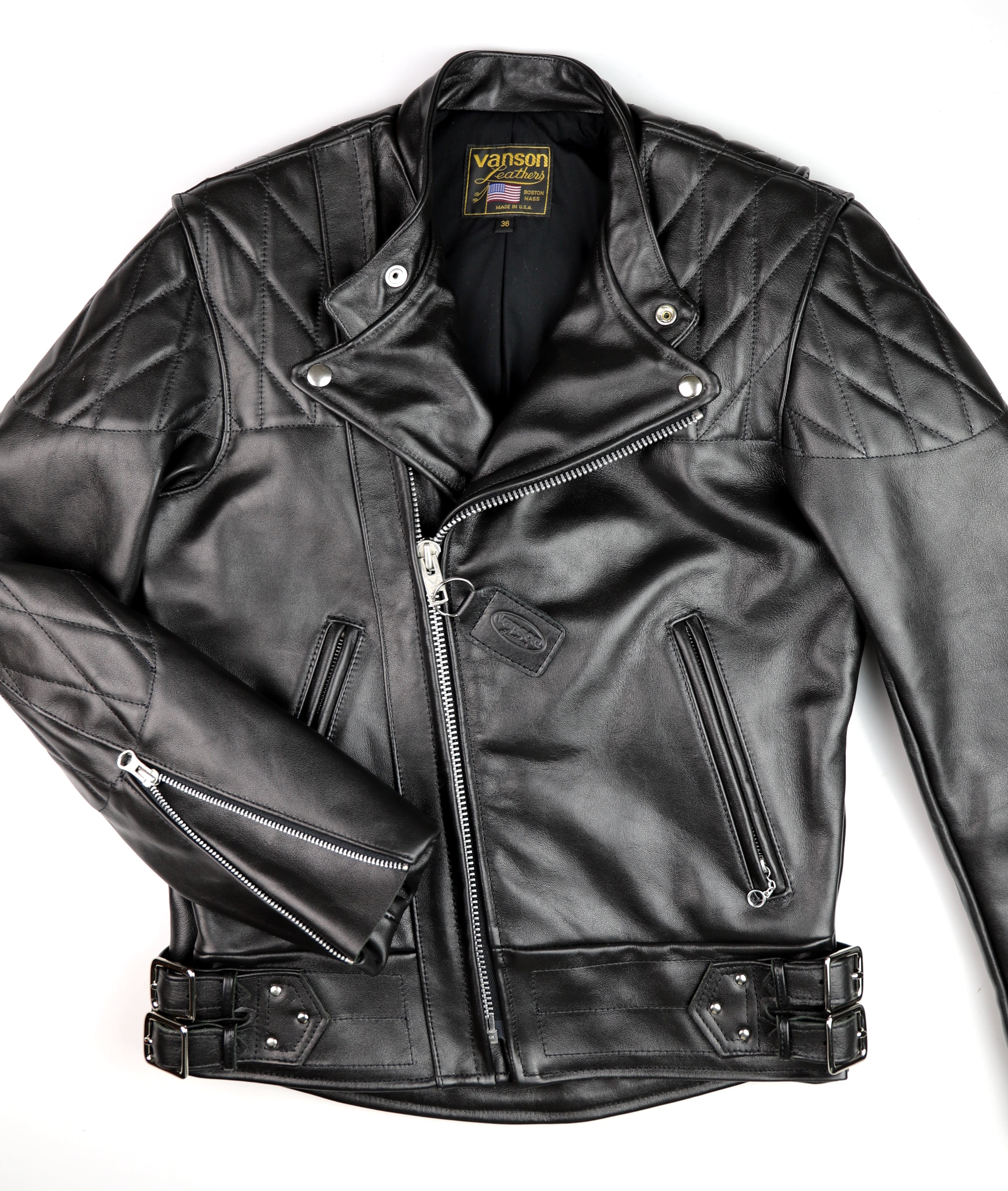 Vanson Chopper Jacket, size 36