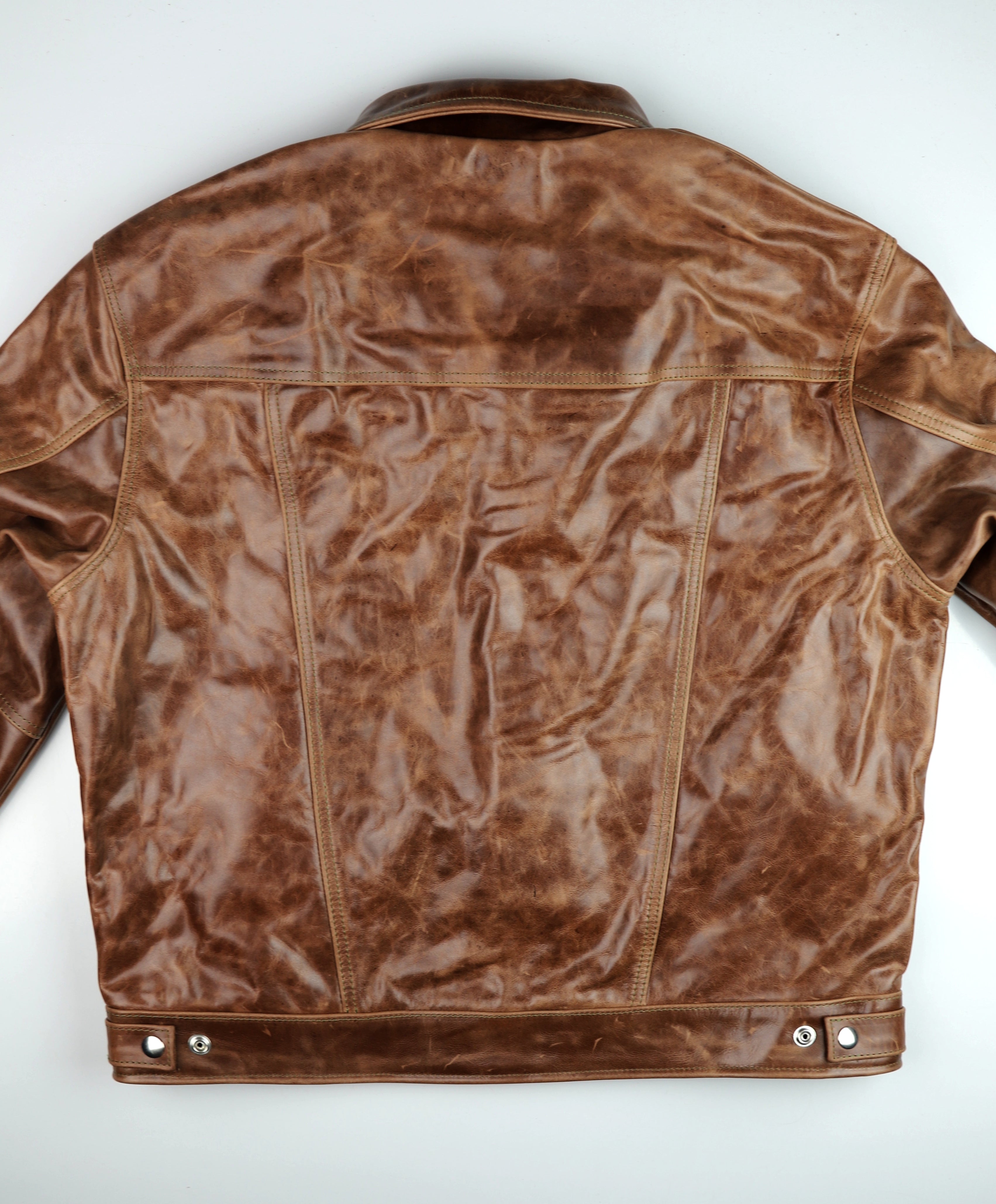 Vanson Maverick II, Whiskey Roma Cowhide, size 46