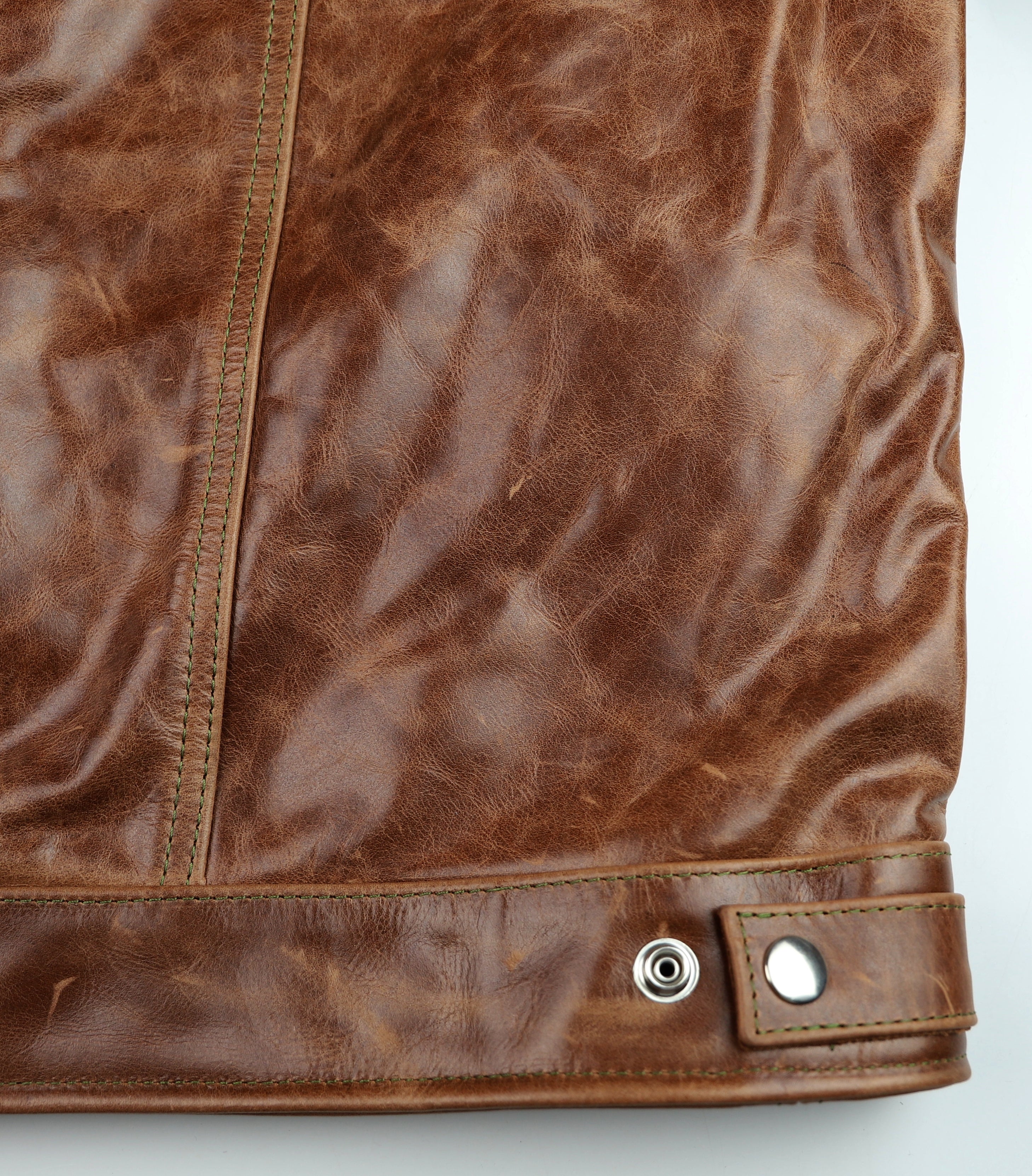 Vanson Maverick II, Whiskey Roma Cowhide, size 46
