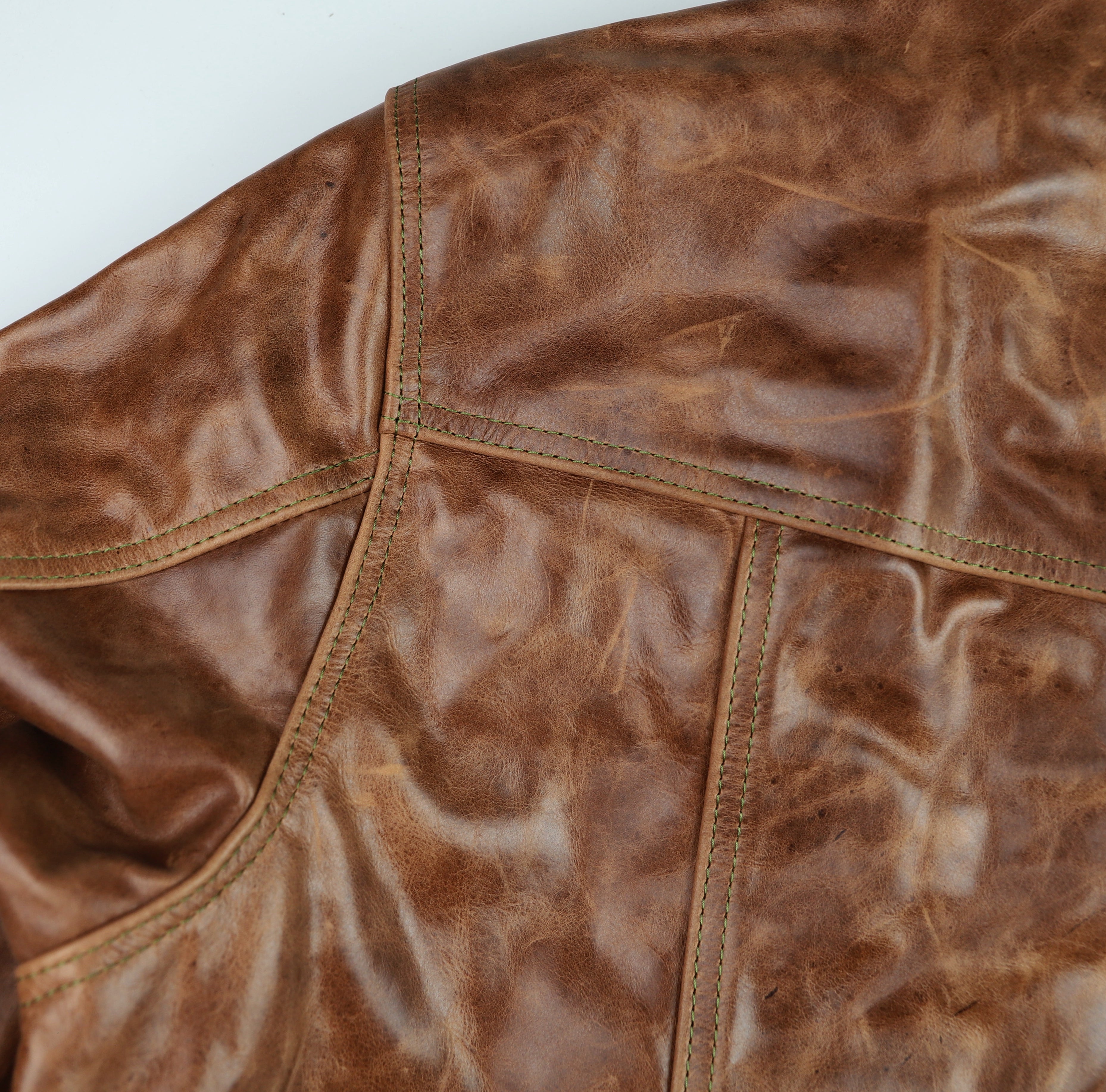 Vanson Maverick II, Whiskey Roma Cowhide, size 46