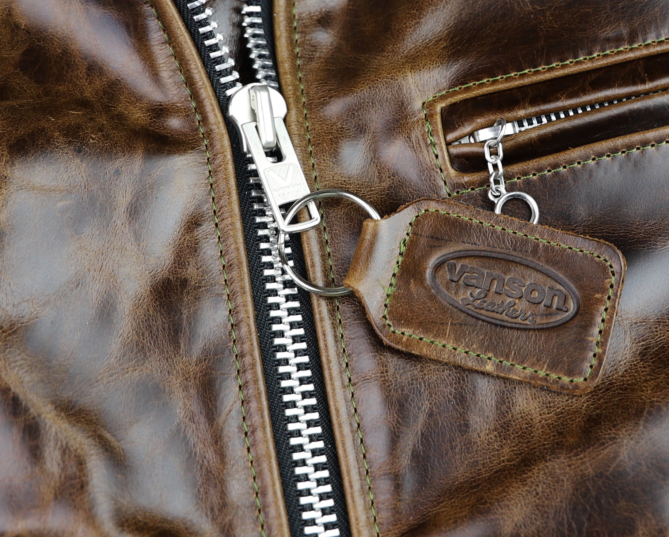 Vanson Oxford, Dark Maple Bainbridge, size 38