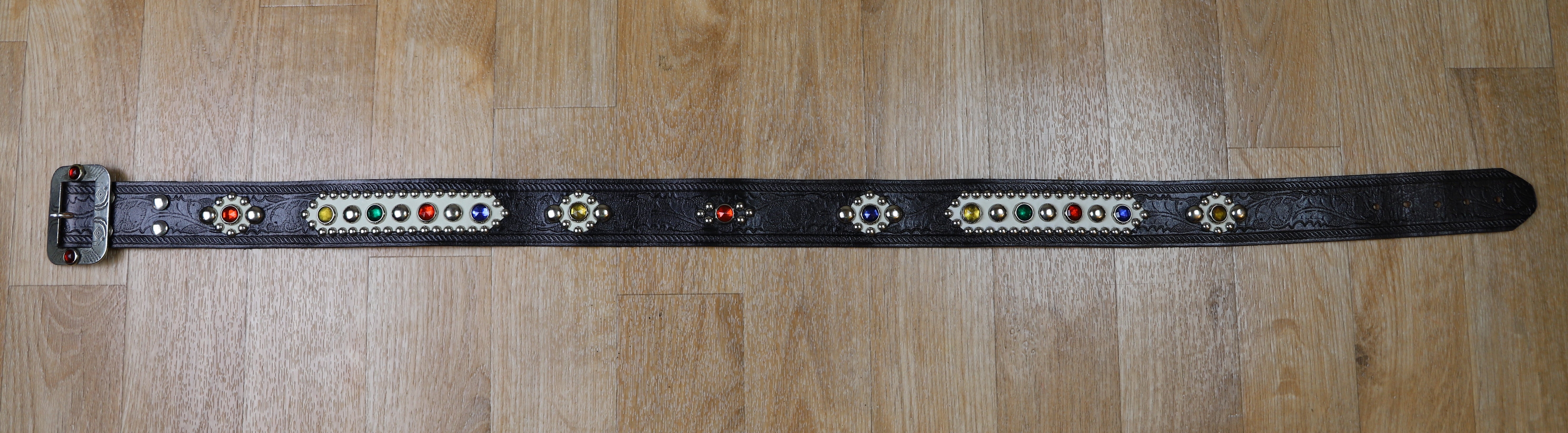 ACE Belt, jeweled, size 36, Black