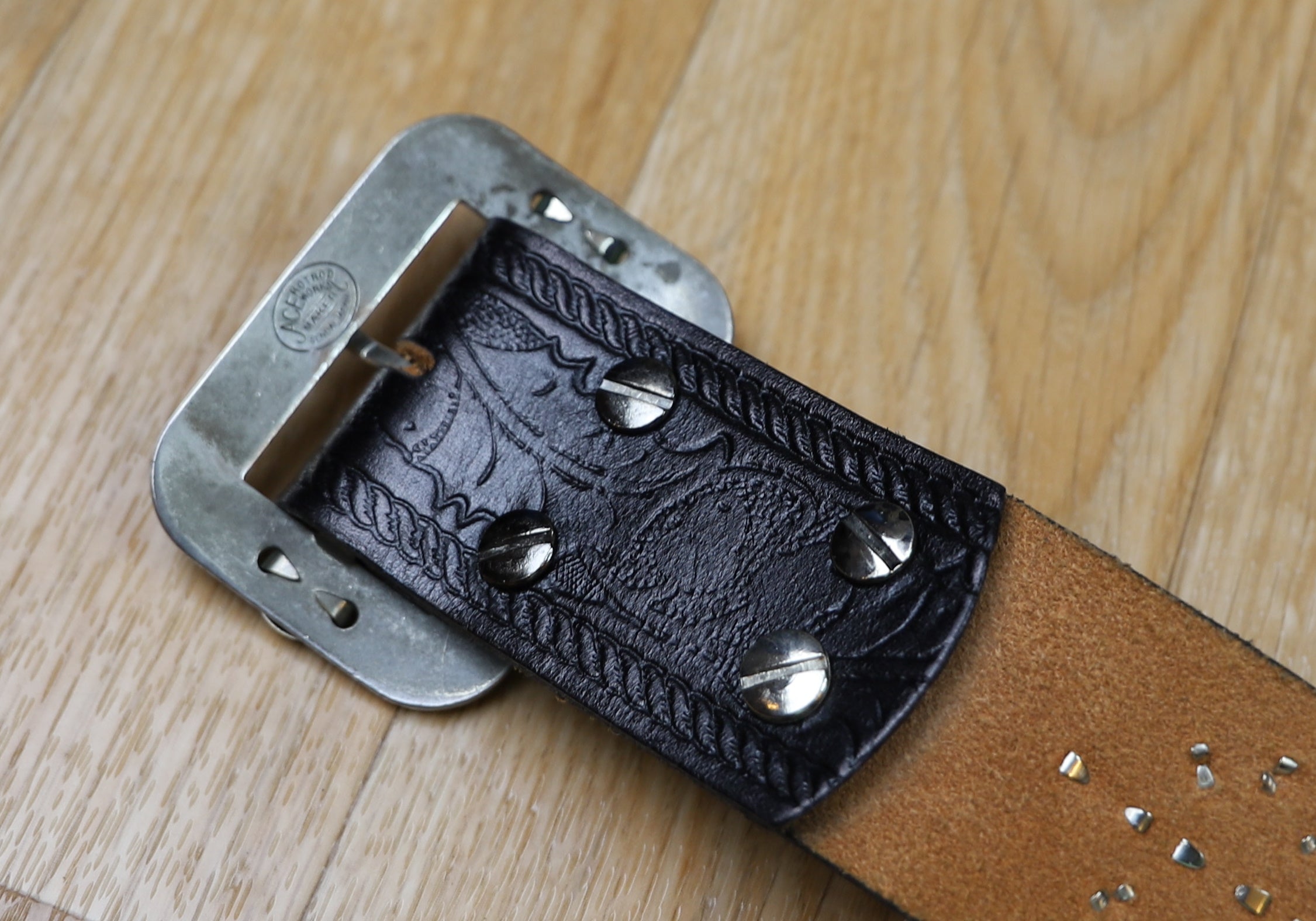 ACE Belt, jeweled, size 36, Black