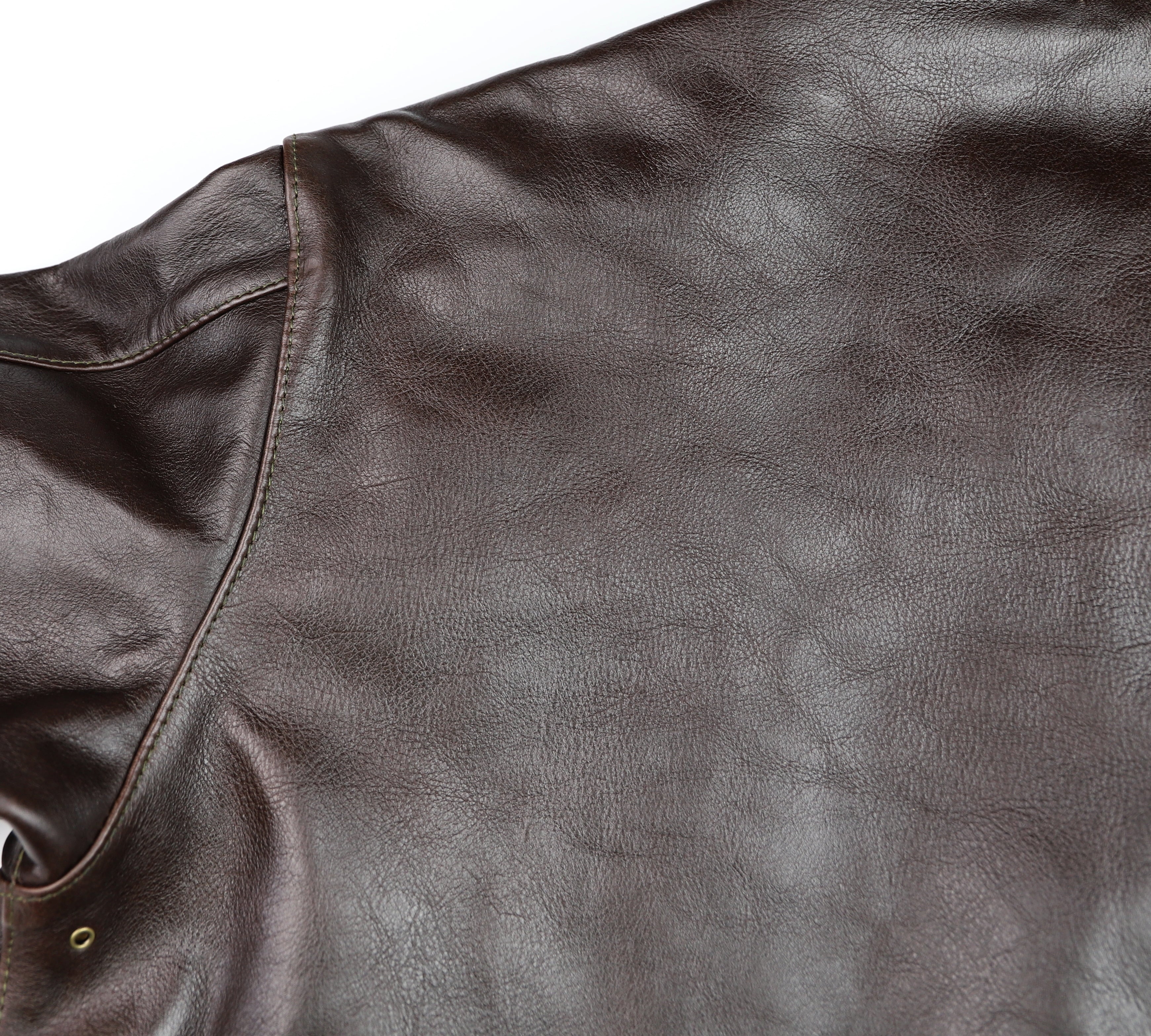 Aero A-2 Military Flight Jacket, size 50, Dark Seal Vicenza Horsehide